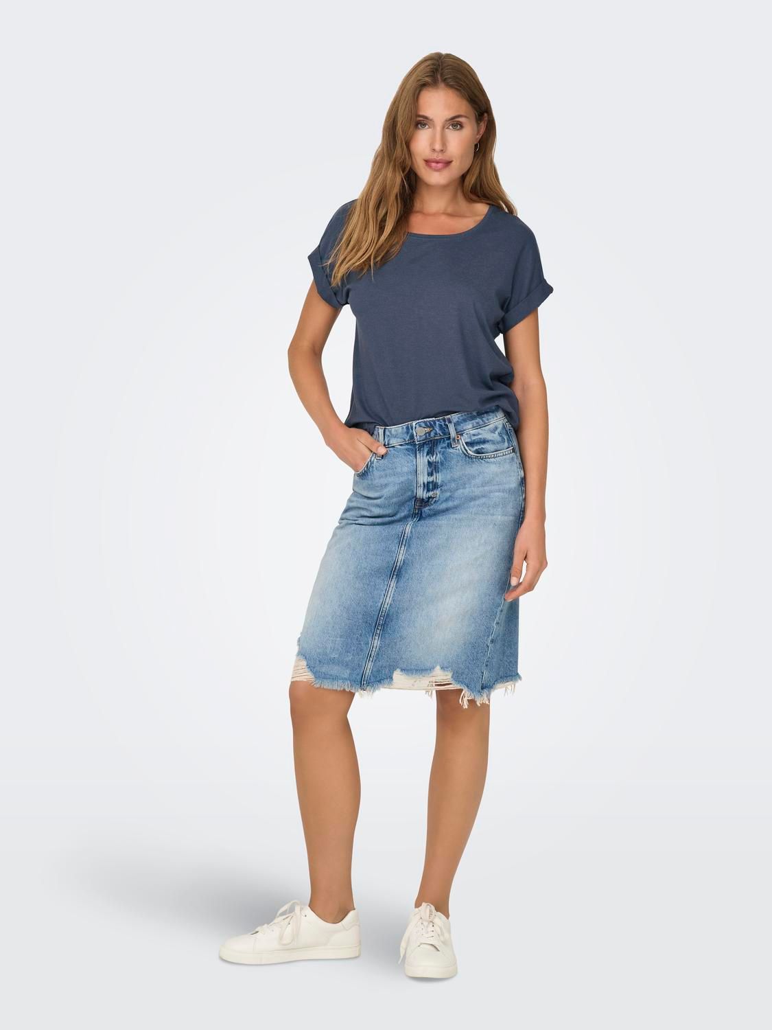 Only ONLMOSTER S/S O-NECK TOP NOOS JRS Ombre Blue 2900149205022 Only ONLMOSTER S/S O-NECK TOP NOOS JRS Ombre Blue 2900149205022