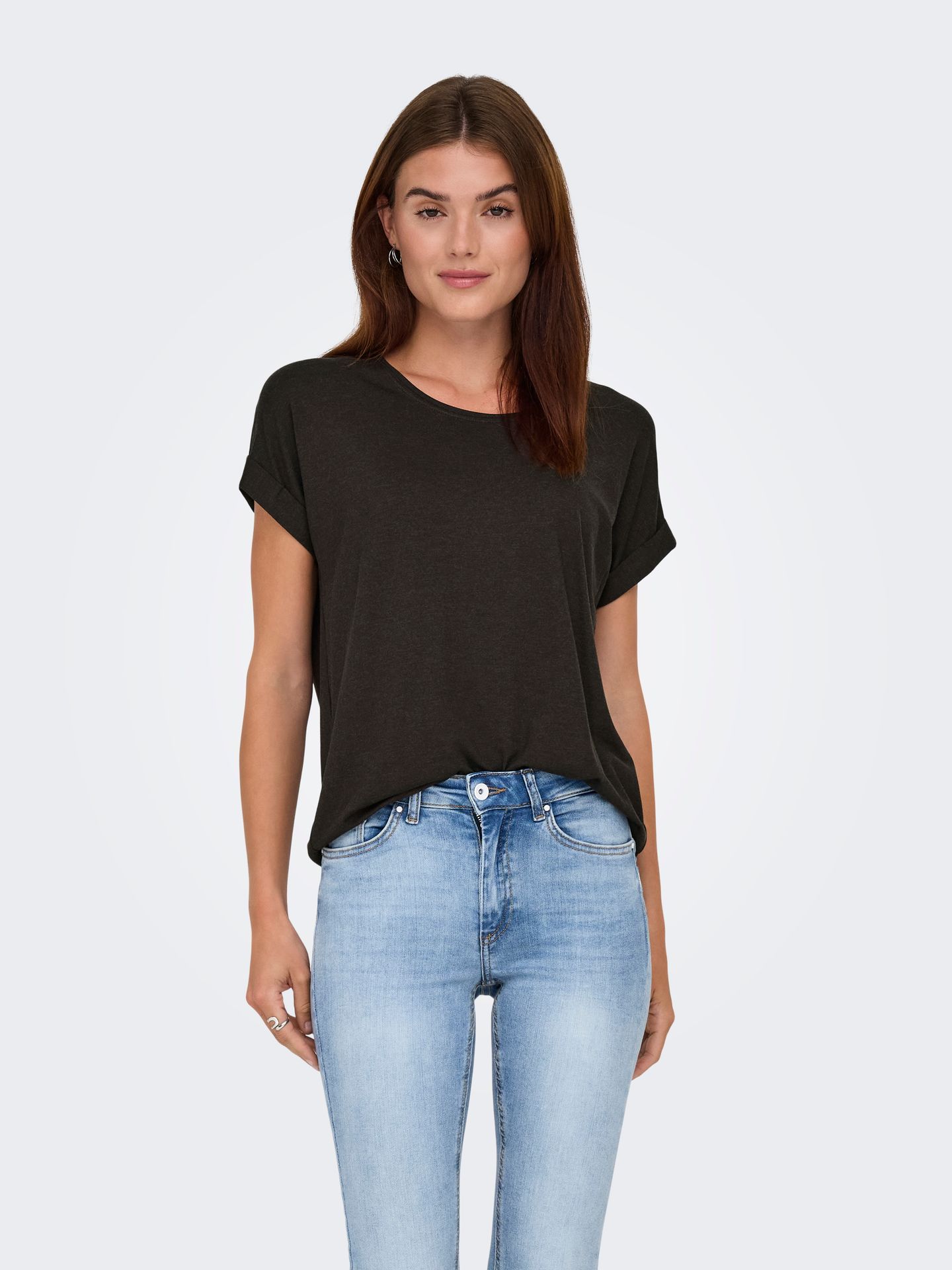 Only ONLMOSTER S/S O-NECK TOP NOOS JRS Java/Melange 2900167571017