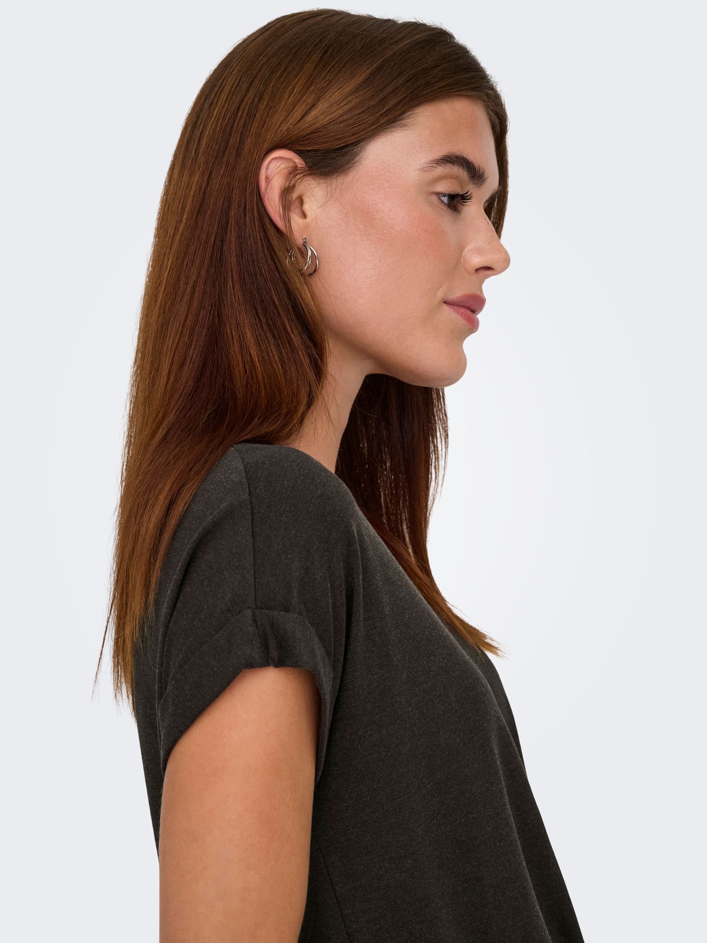 Only ONLMOSTER S/S O-NECK TOP NOOS JRS Java/Melange 2900167571017