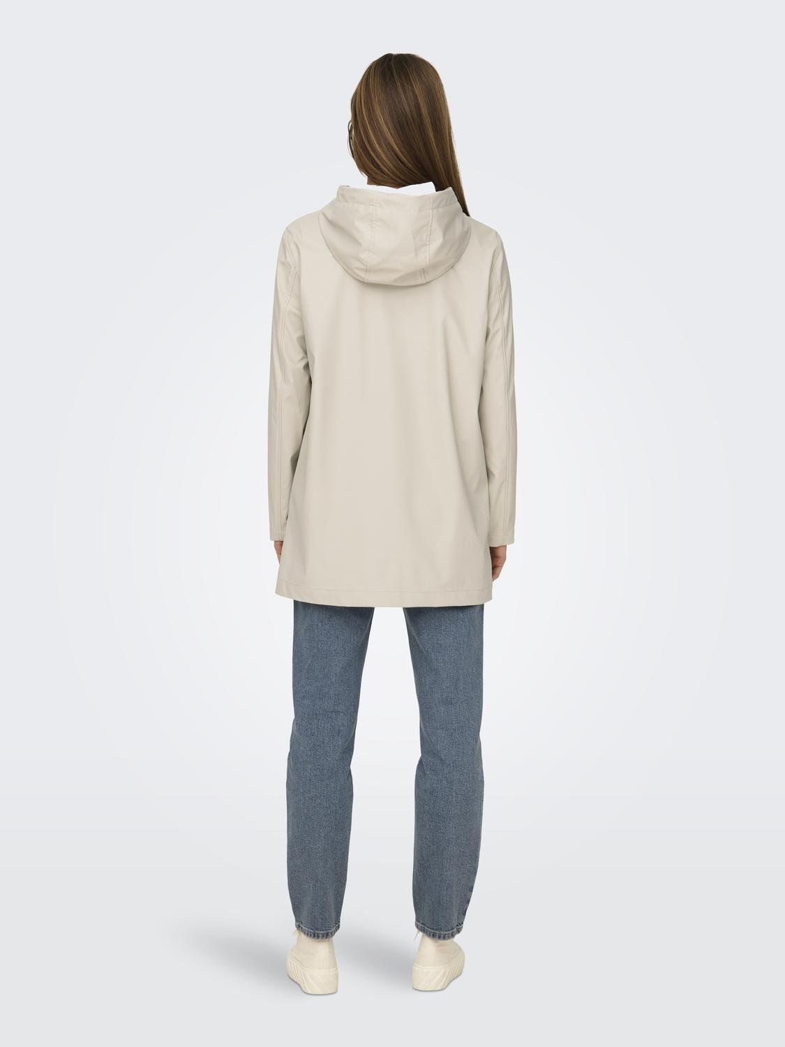 Only ONLELISA RAINCOAT OTW Silver Lining 2900145705045