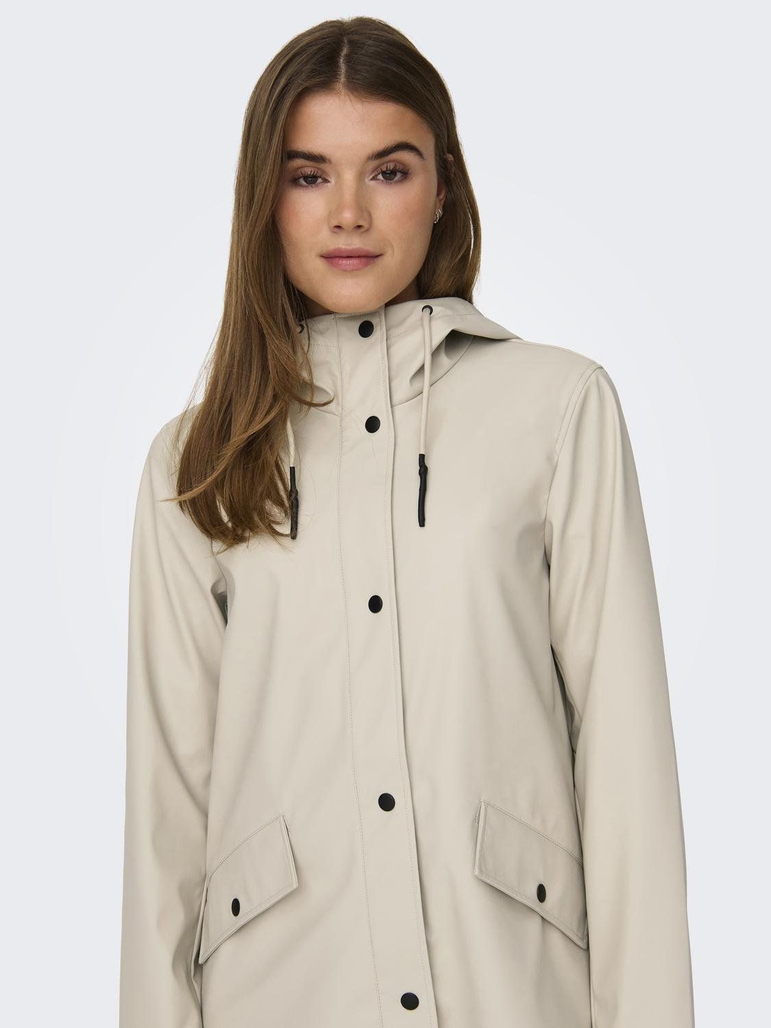 Only ONLELISA RAINCOAT OTW Silver Lining 2900145705038