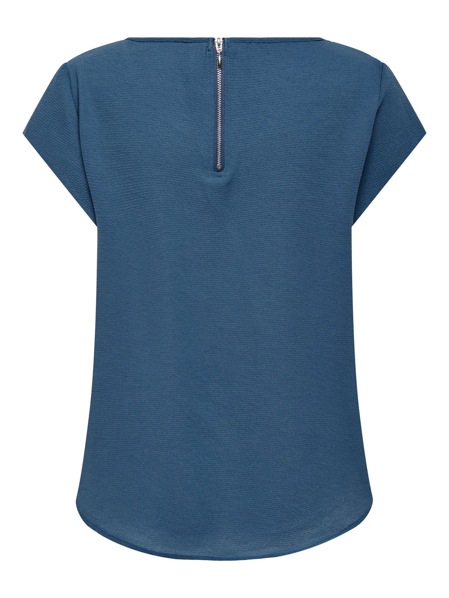 Only ONLVIC S/S SOLID TOP NOOS PTM Vintage Indigo 2900138005039
