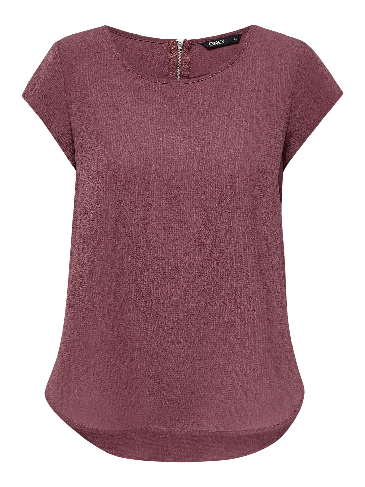 Only ONLVIC S/S SOLID TOP NOOS PTM Rose Brown 2900138006036