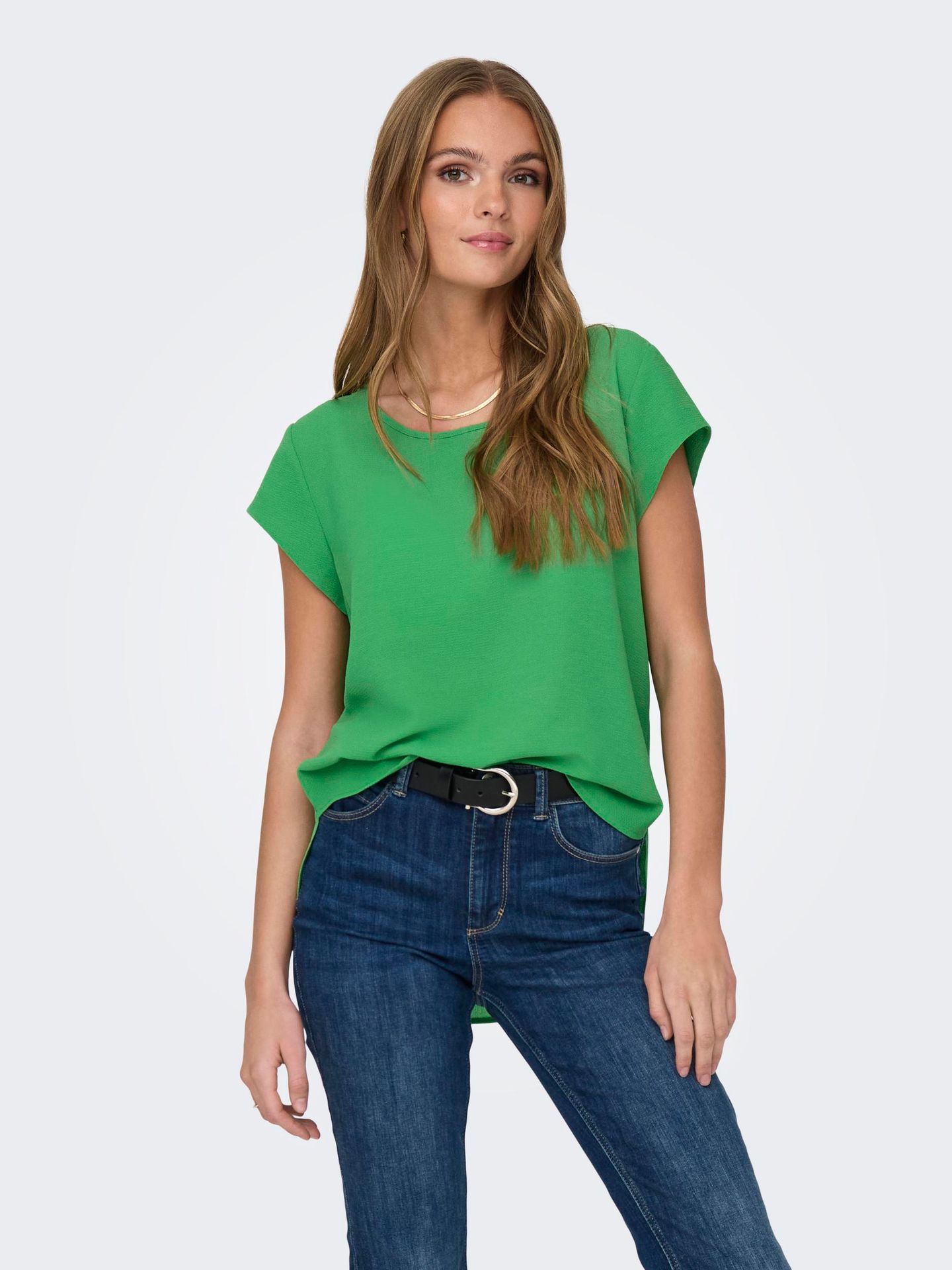 Only ONLVIC S/S SOLID TOP NOOS PTM Green Bee 00101974-EKA26011400001012