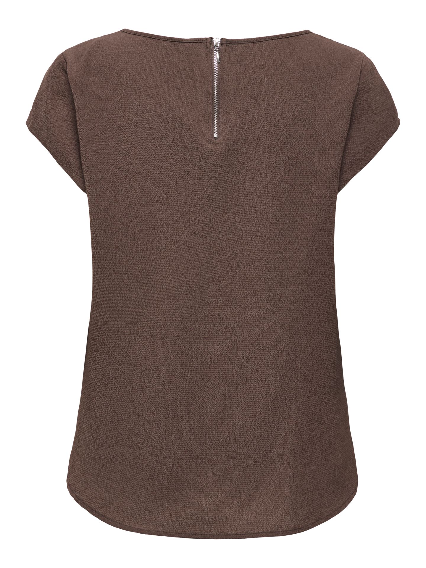 Only ONLVIC S/S SOLID TOP NOOS PTM Chocolate Martini 2900158412022 Only ONLVIC S/S SOLID TOP NOOS PTM Chocolate Martini 2900158412022