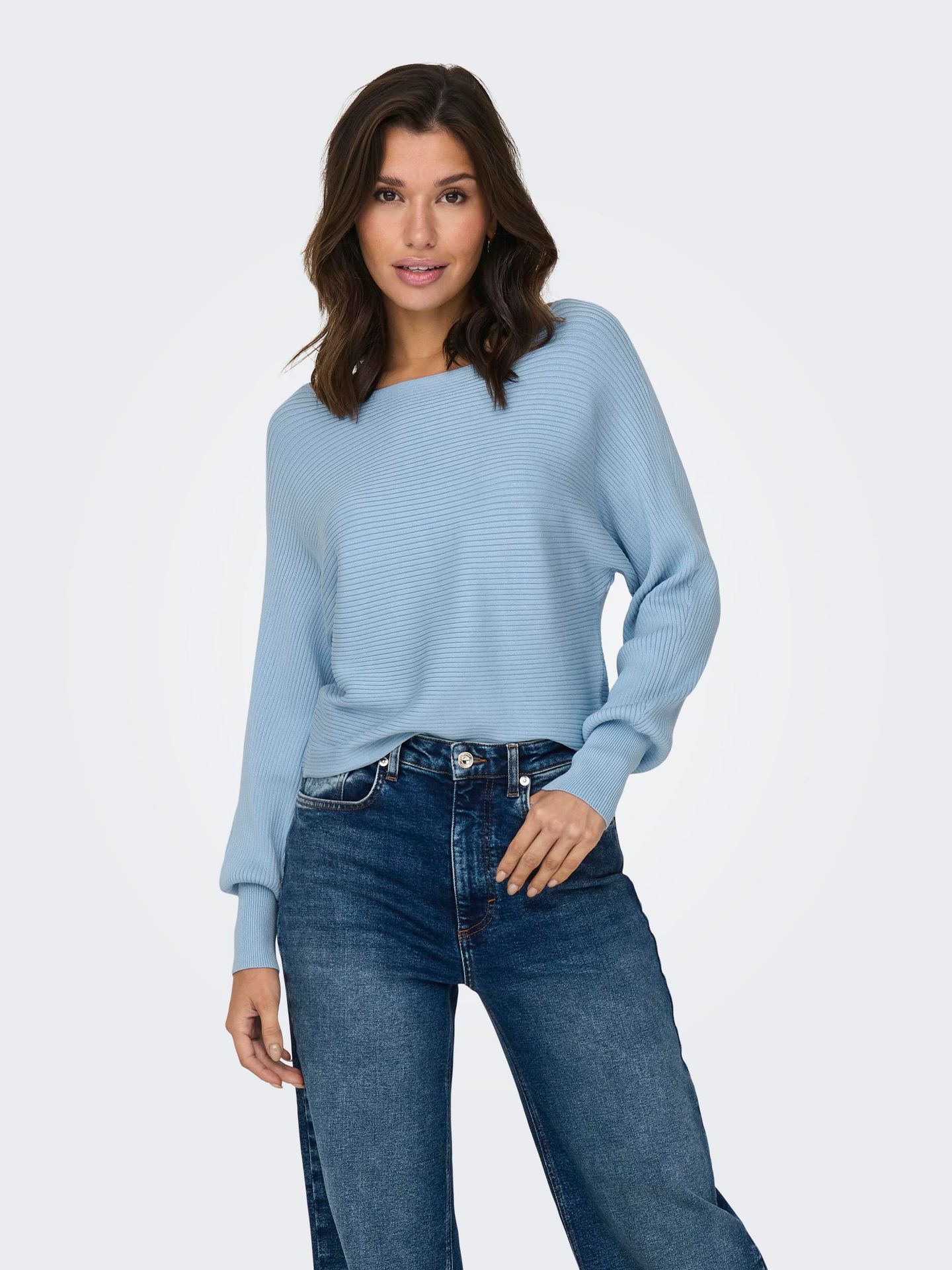 Only ONLADALINE L/S SHORT PULLO KNT NOOS Blue Bell 2900144715052 Only ONLADALINE L/S SHORT PULLO KNT NOOS Blue Bell 2900144715052