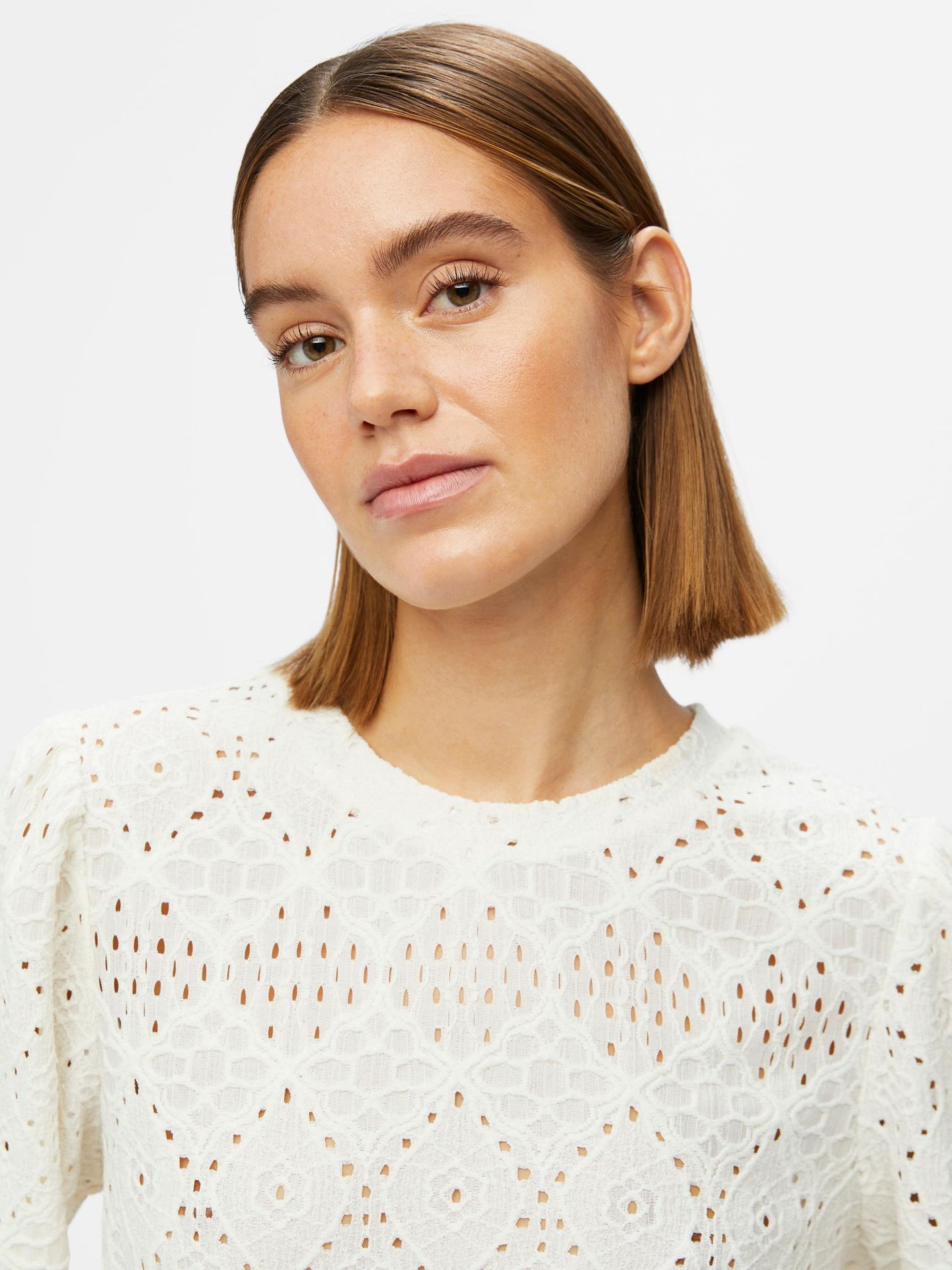 Object OBJFEODORA L/S TOP NOOS Cloud Dancer 2900135064039