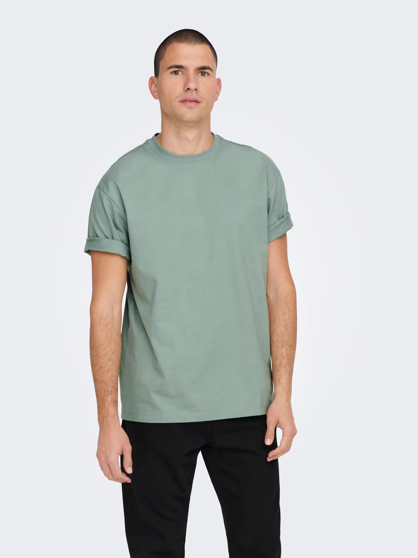 Only & Sons ONSFRED RLX SS TEE NOOS Chinois Green 2900135106012