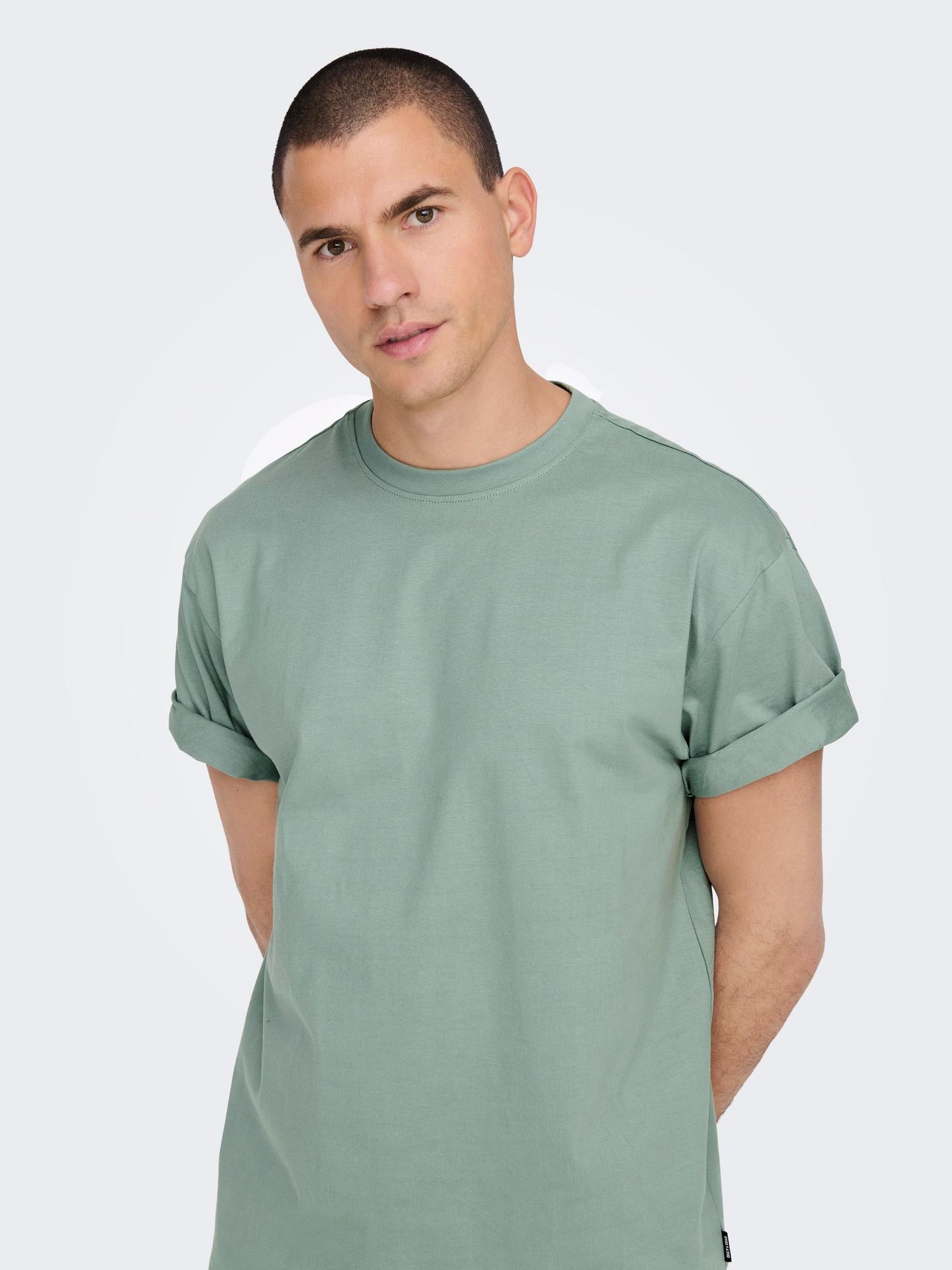 Only & Sons ONSFRED RLX SS TEE NOOS Chinois Green 2900135106043