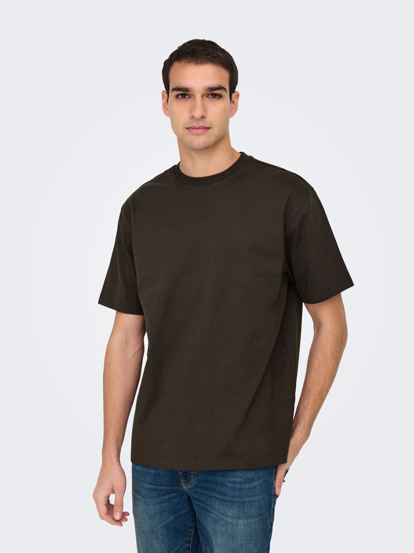 Only & Sons ONSFRED RLX SS TEE NOOS Mulch 2900158695050