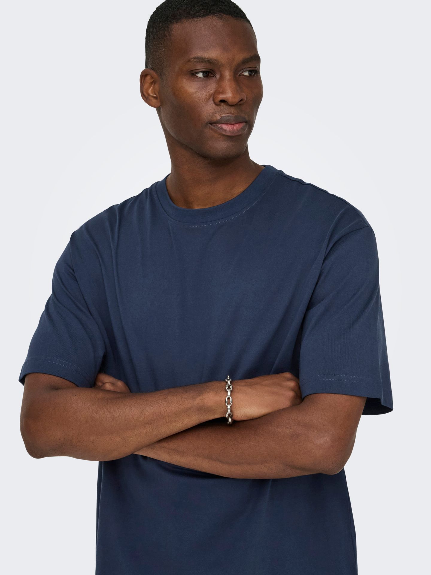 Only & Sons ONSFRED RLX SS TEE NOOS Blue Nights 2900162726016