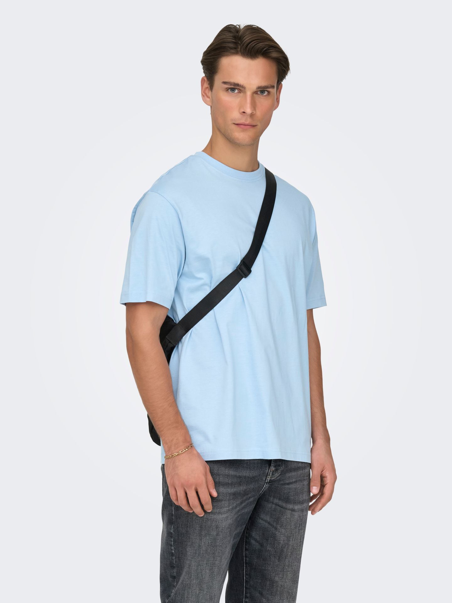 Only & Sons ONSFRED RLX SS TEE NOOS Cerulean 2900161941038