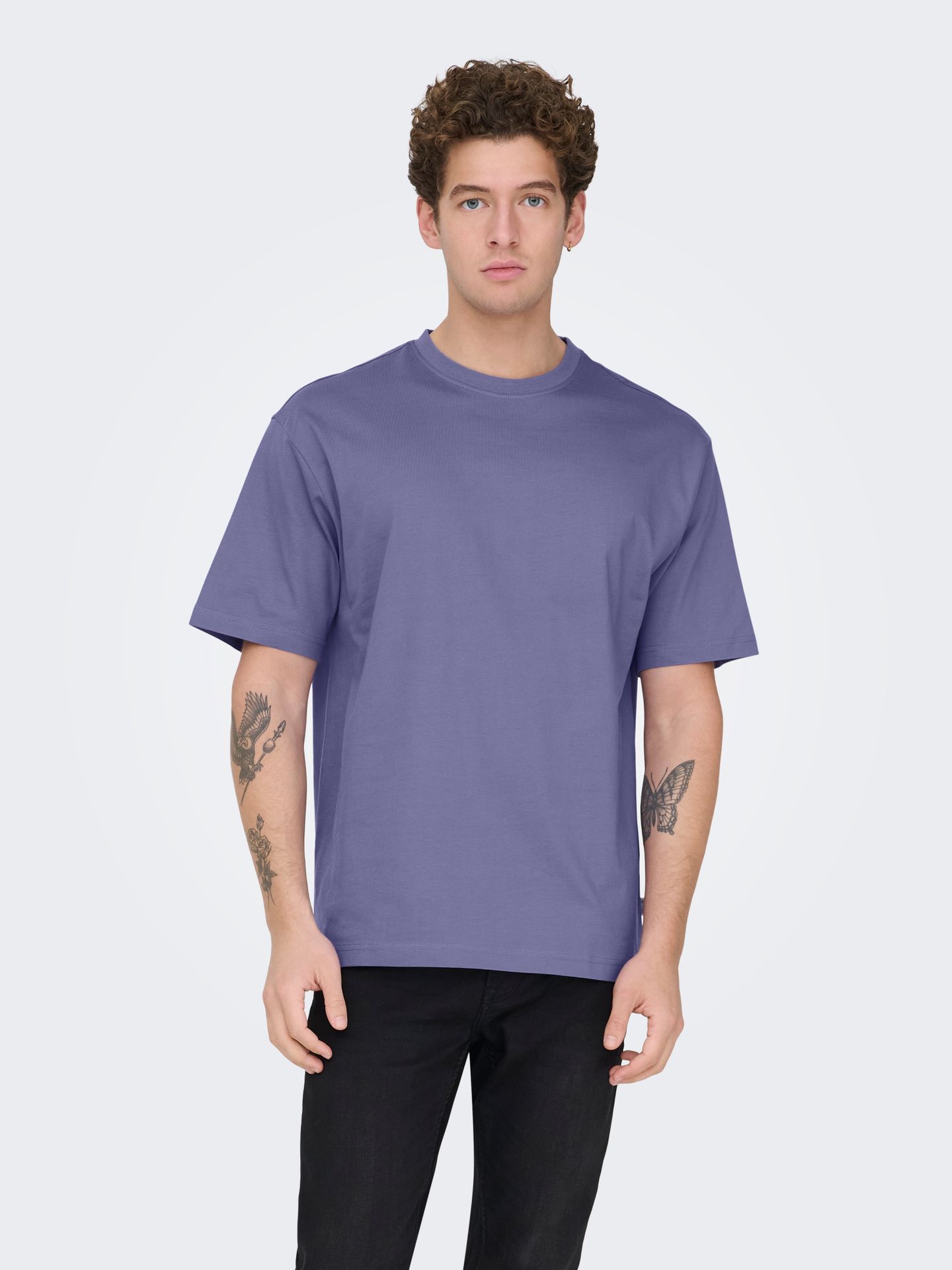 Only & Sons ONSFRED RLX SS TEE NOOS Twilight Purple 2900167384044