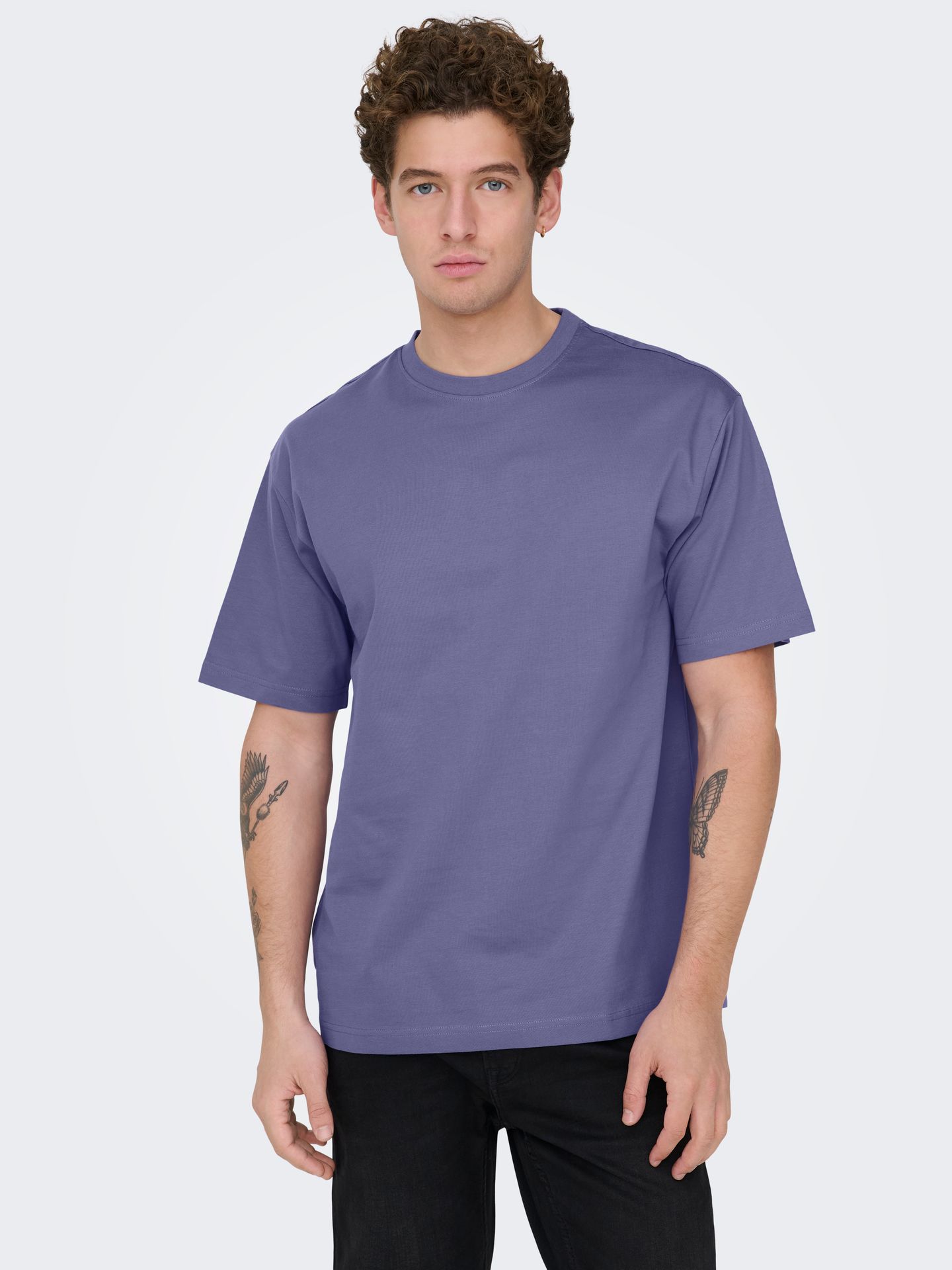 Only & Sons ONSFRED RLX SS TEE NOOS Twilight Purple 2900167384044