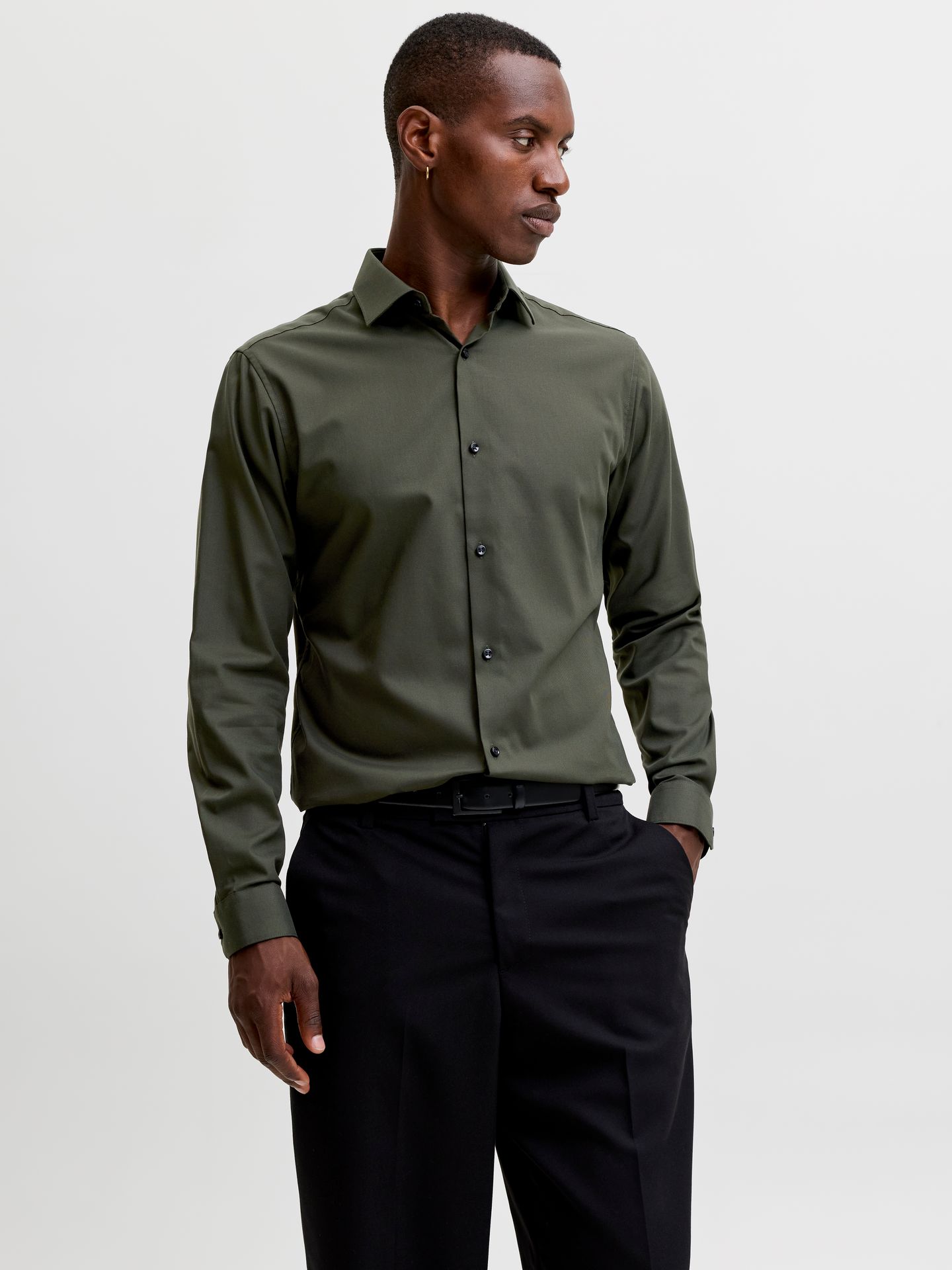 Jack & Jones JPRBLAPARKER SHIRT L/S NOOS Forest Night/Twisted 2900168154035