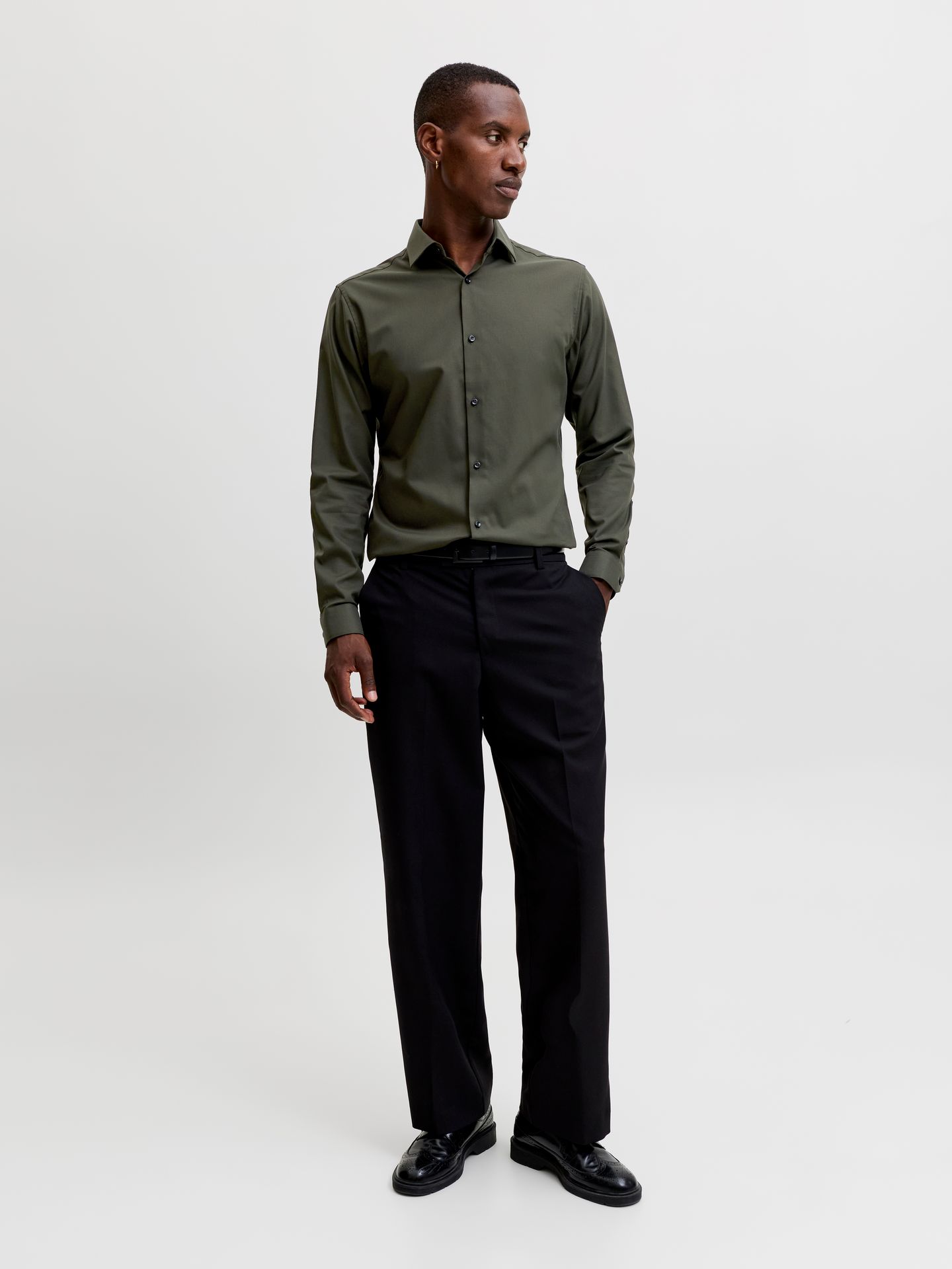 Jack & Jones JPRBLAPARKER SHIRT L/S NOOS Forest Night/Twisted 2900168154035