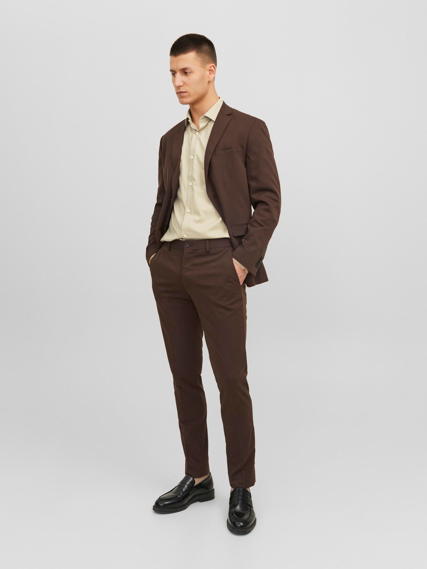 Jack & Jones JPRBLAPARKER SHIRT L/S NOOS Pure Cashmere/SLIM FIT 2900144779016