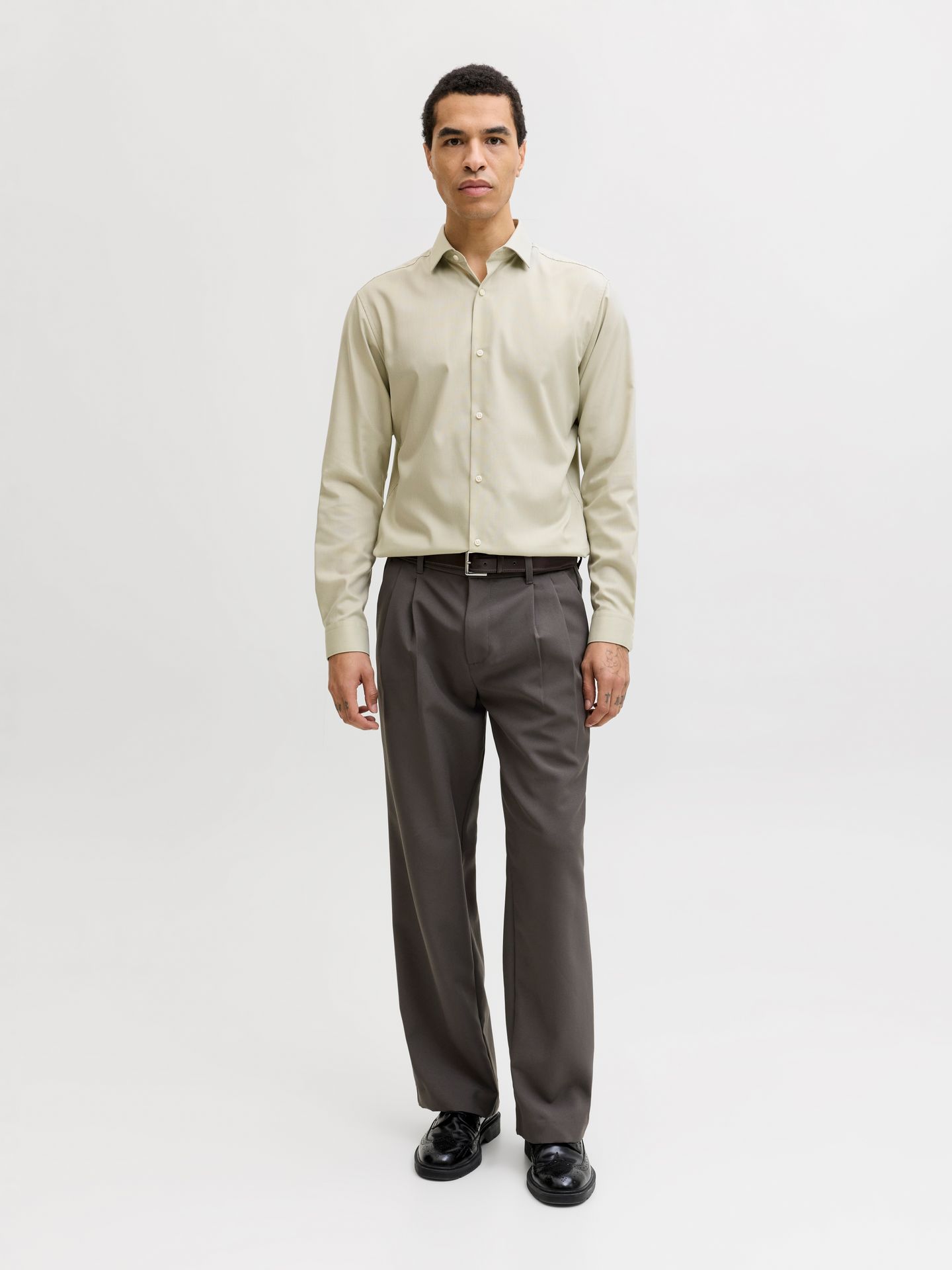 Jack & Jones JPRBLAPARKER SHIRT L/S NOOS Alfalfa/SLIM FIT 2900162620024