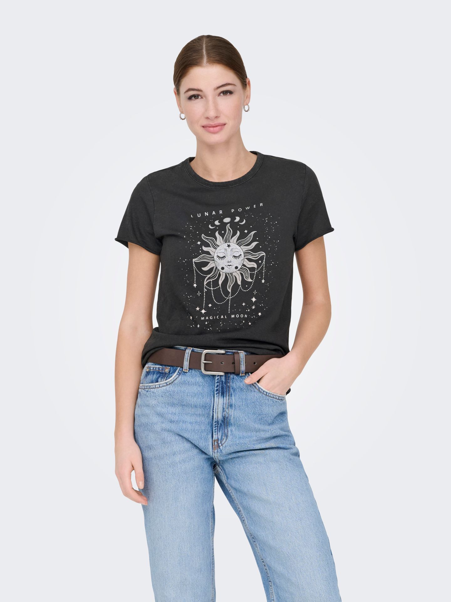 Only ONLLUCY REG S/S TOP JRS NOOS Black/Jadu lunar power 00102050-EKA26011400003261