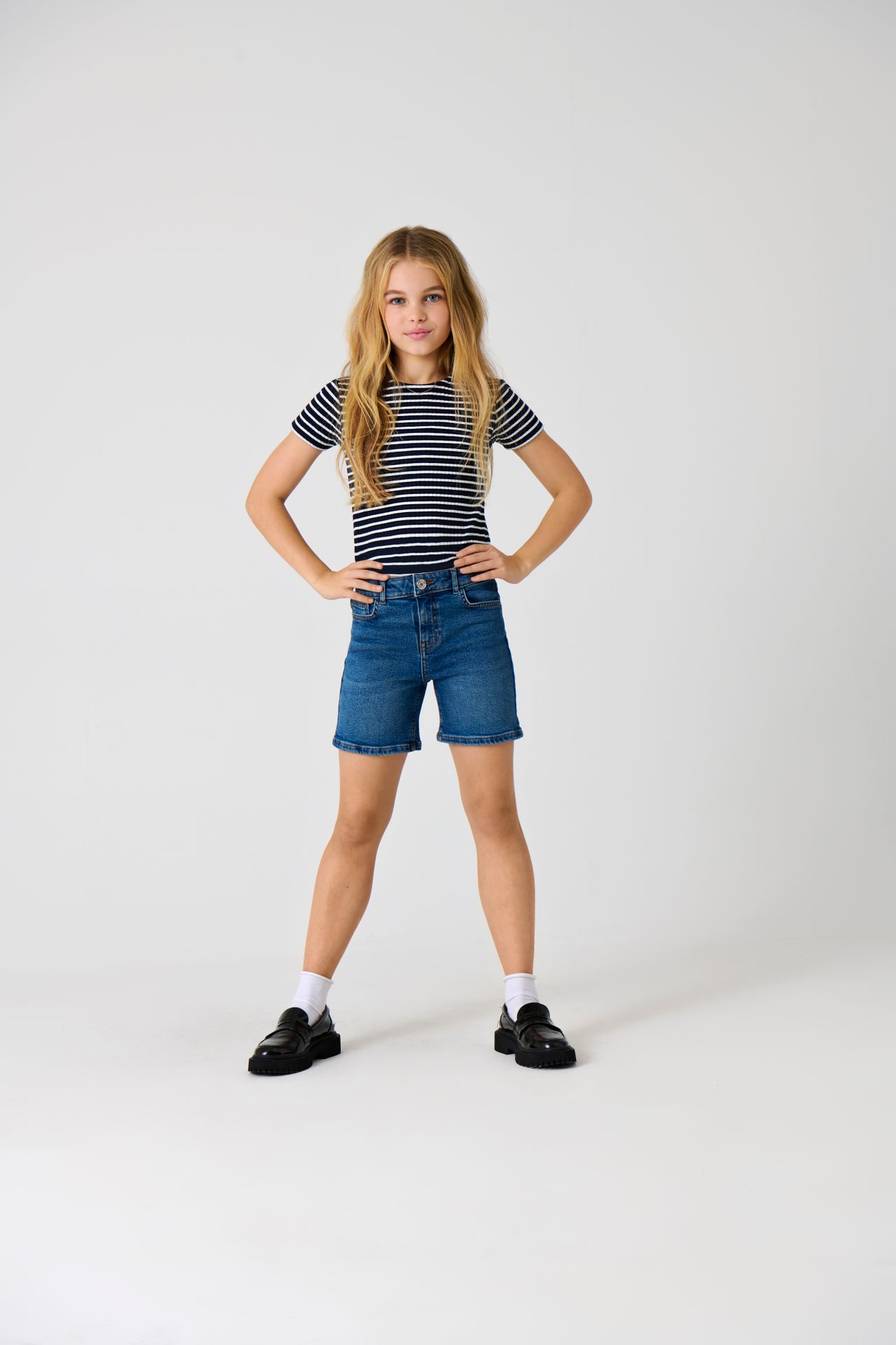 Kids Only KOGPHINE SHORTS DNM AZG NOOS Medium Blue Denim 00102068-EKA26011400000053
