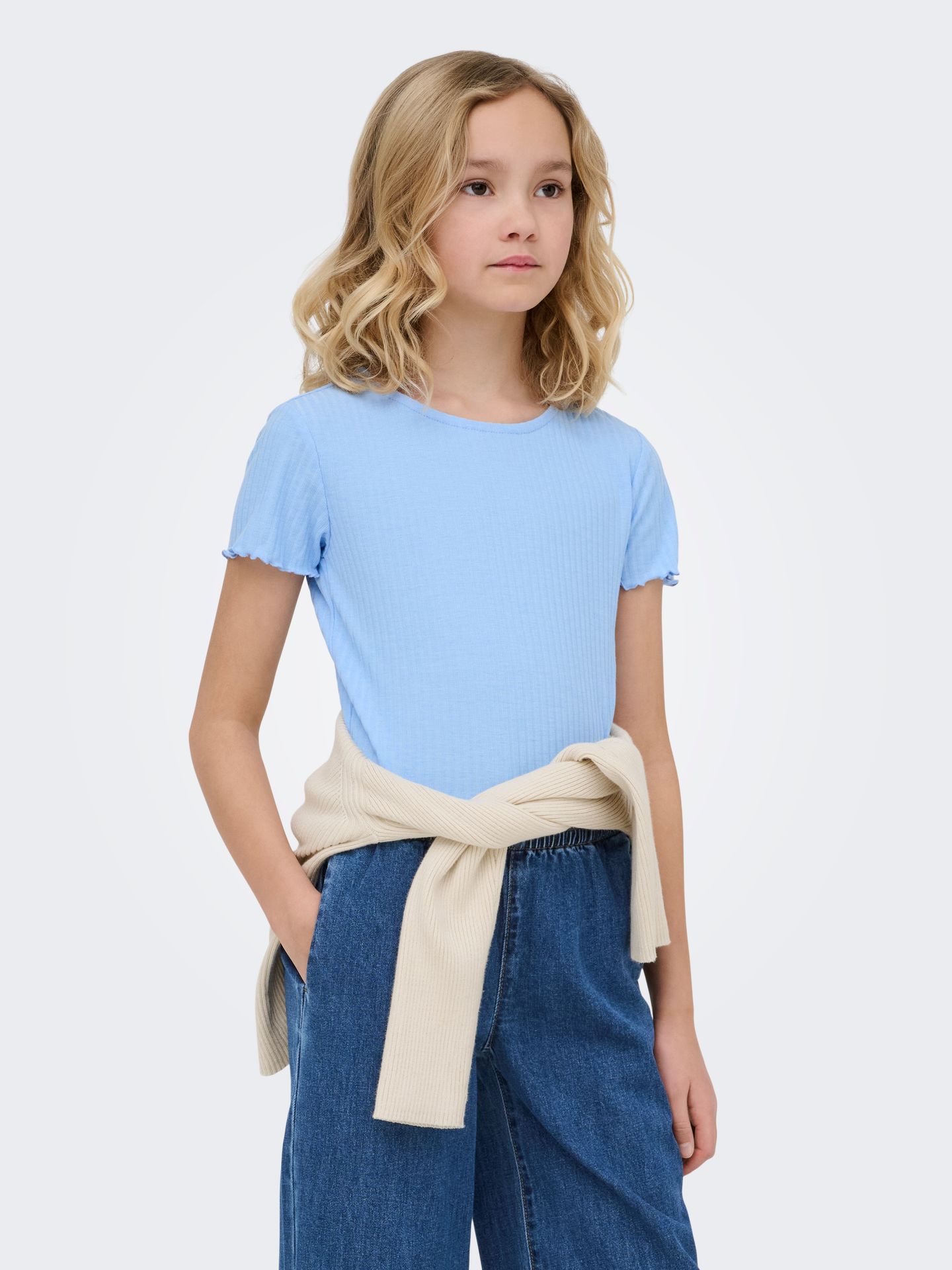 Kids Only KOGNELLA S/S O-NECK TOP NOOS JRS Open Air 00102069-EKA26011400002626