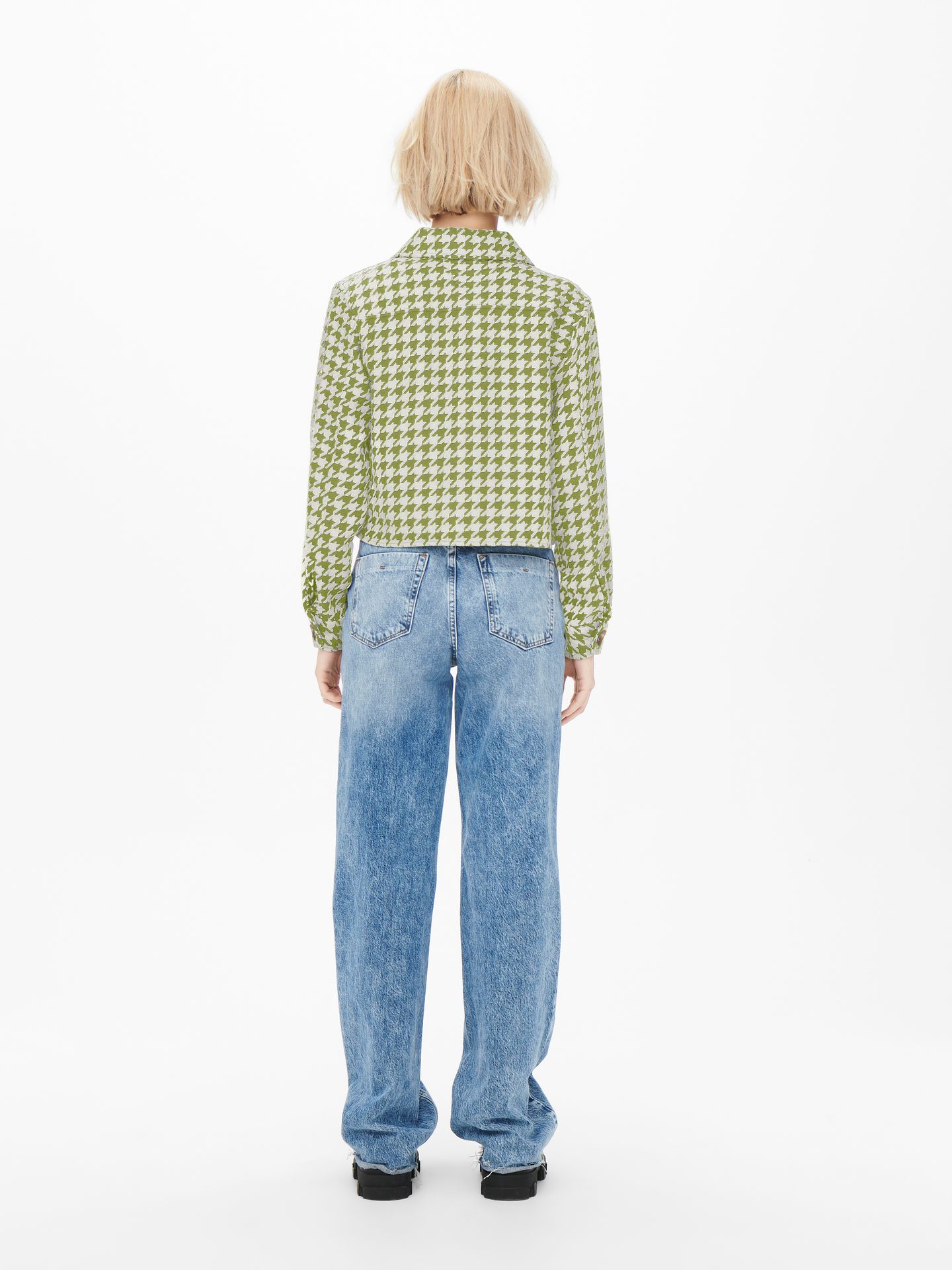 Only ONLKIMMIE SHORT JACKET CC OTW Moss/Cloud Dancer 2900153453020