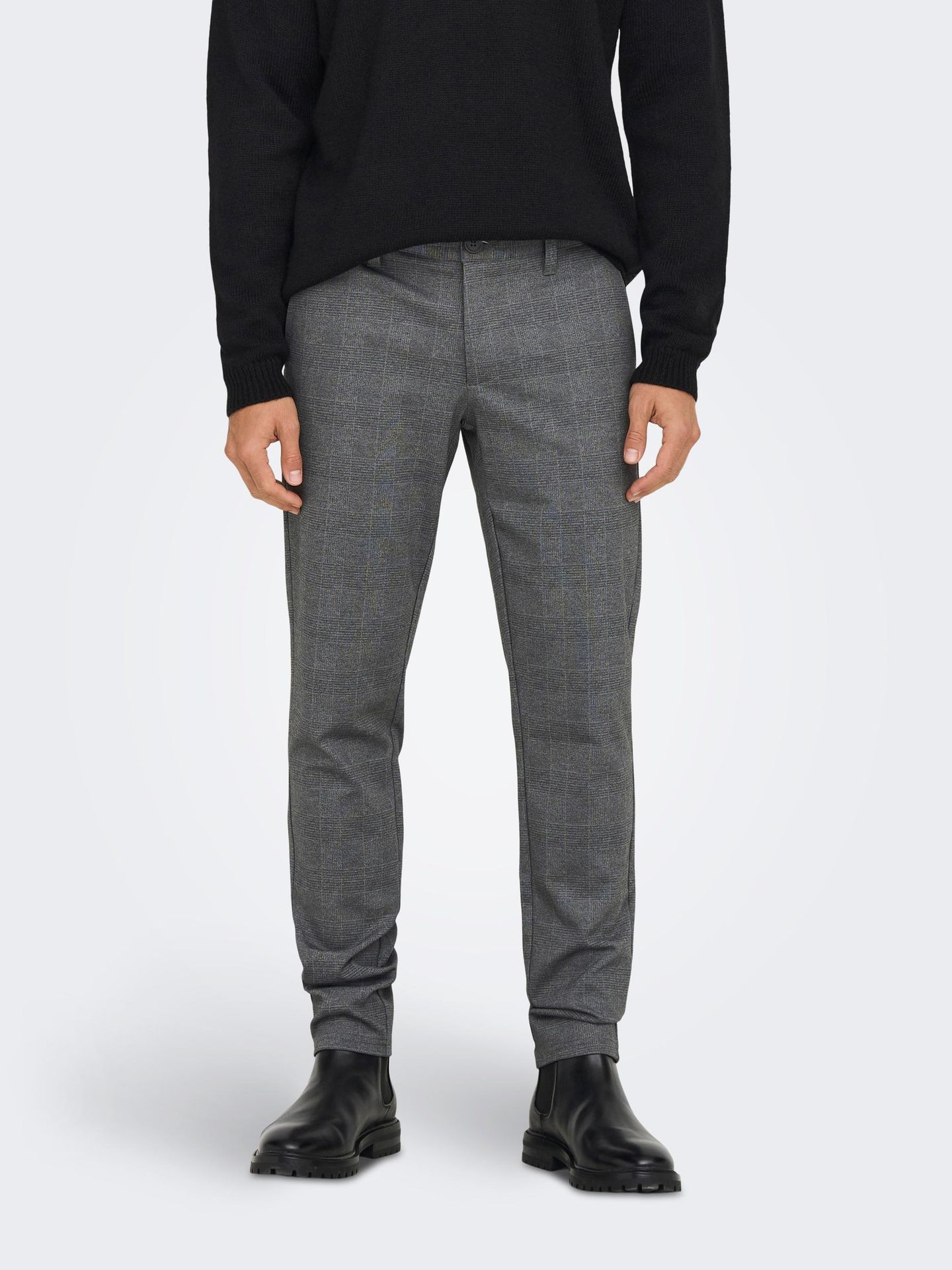 Only & Sons ONSMARK CHECK PANTS HY 9887 NOOS Limestone 2900135289111
