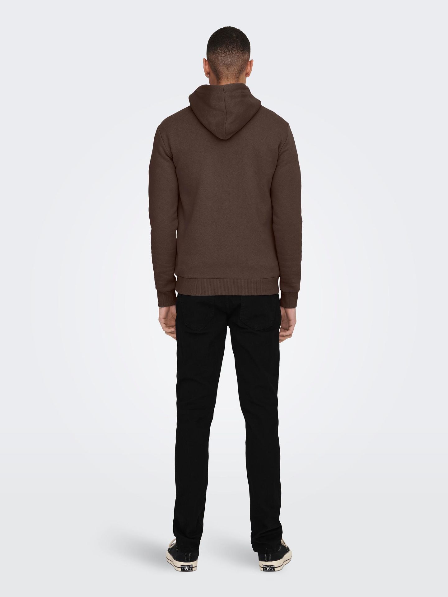Only & Sons ONSCERES HOODIE SWEAT NOOS Hot Fudge 2900141589052