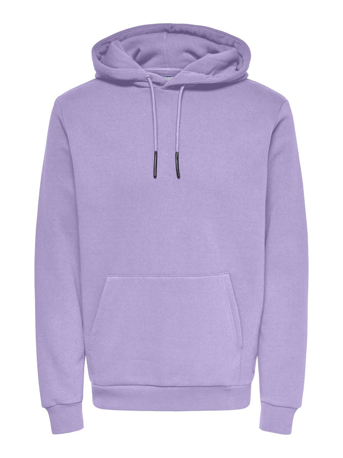 Only & Sons ONSCERES HOODIE SWEAT NOOS Lavender 2900153388018