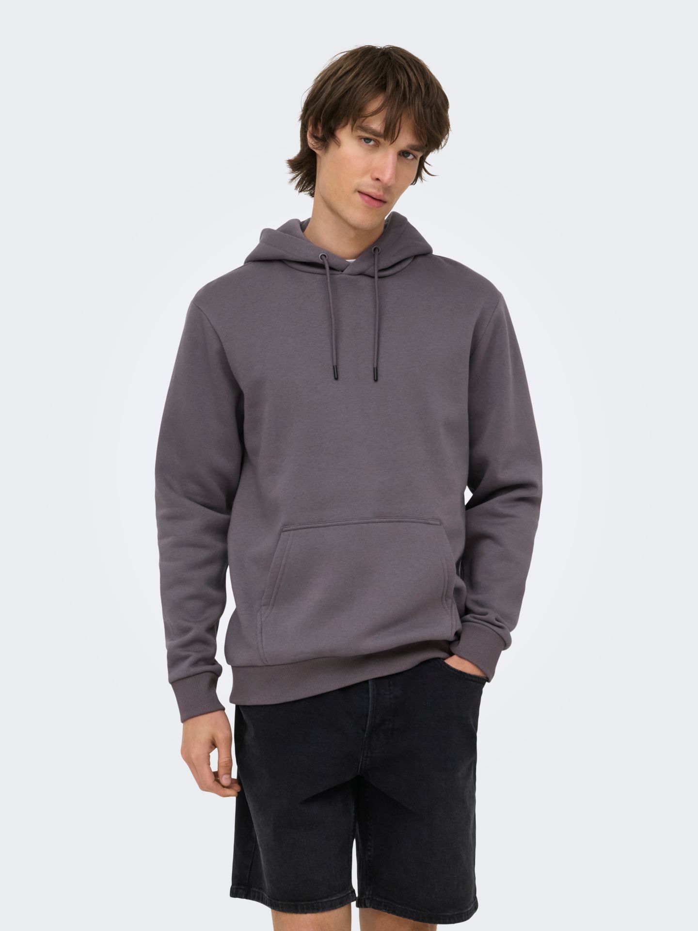 Only & Sons ONSCERES HOODIE SWEAT NOOS Rabbit 00102101-EKA26011400003179