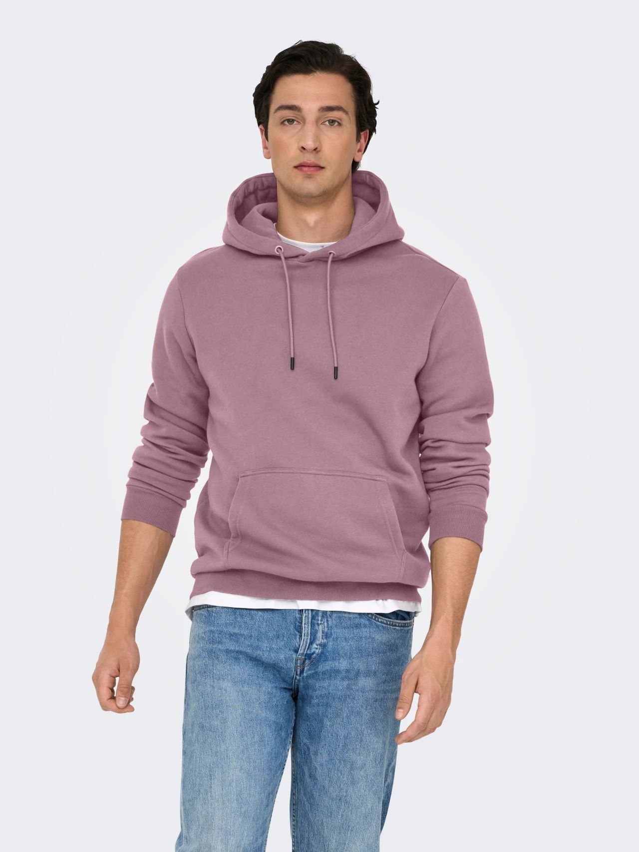 Only & Sons ONSCERES HOODIE SWEAT NOOS Twilight Mauve 2900162208017