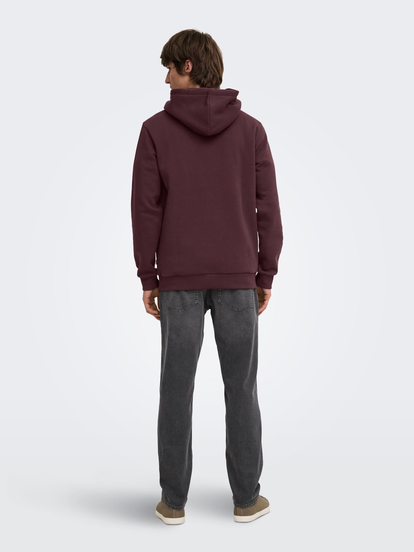 Only & Sons ONSCERES HOODIE SWEAT NOOS Huckleberry 2900168626044