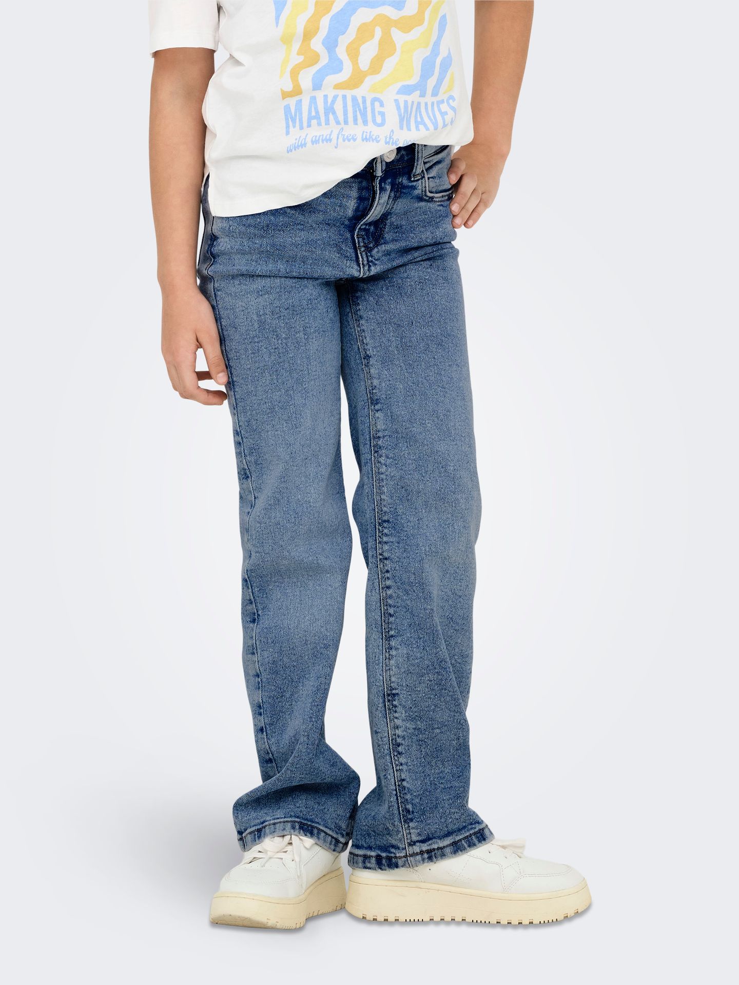 Kids Only KOGJUICY WIDE LEG DNM PIM560 NOOS Light Blue Denim 2900135627036
