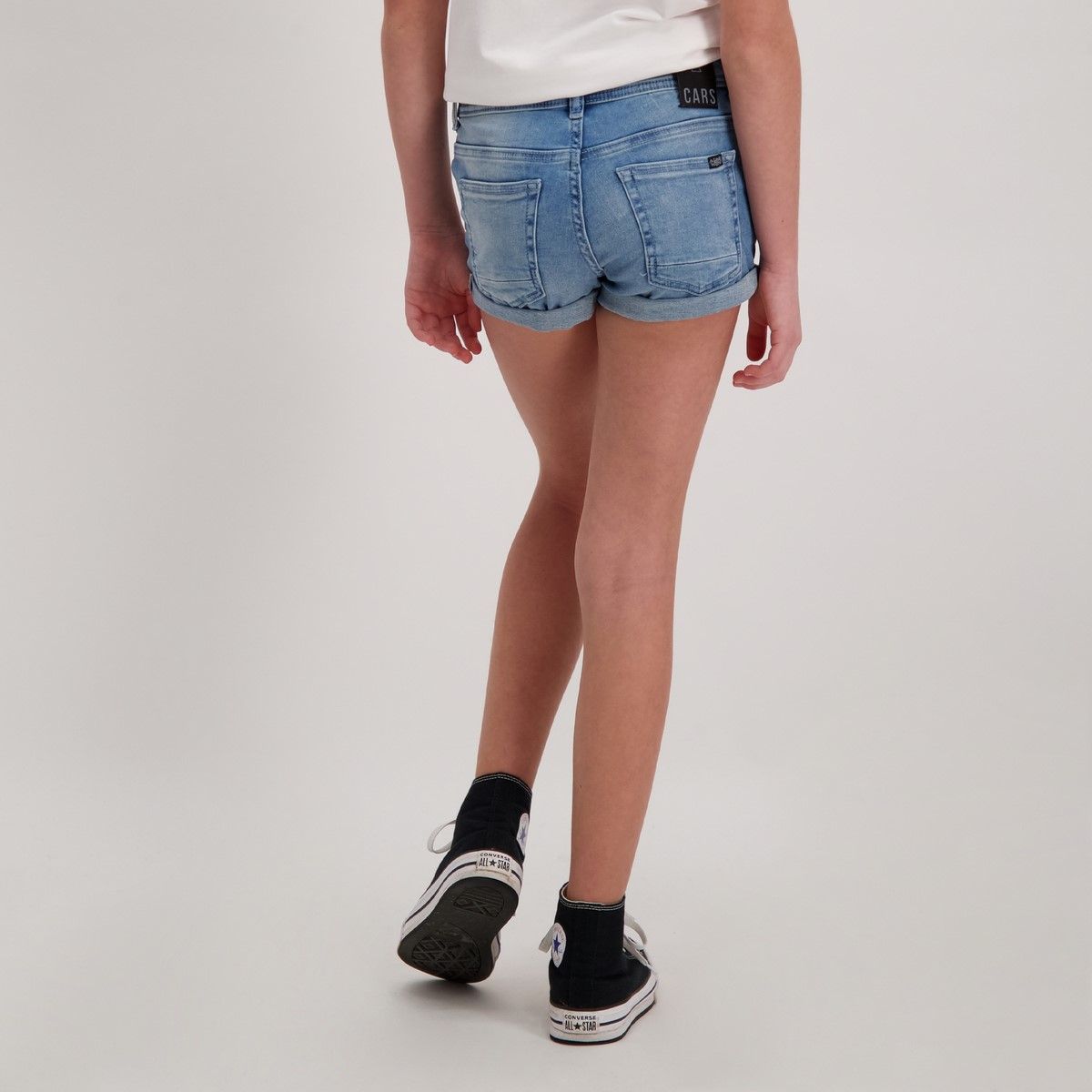 Cars jeans Denim short Noalin Jr. 95 Super Bleach 2900136651016