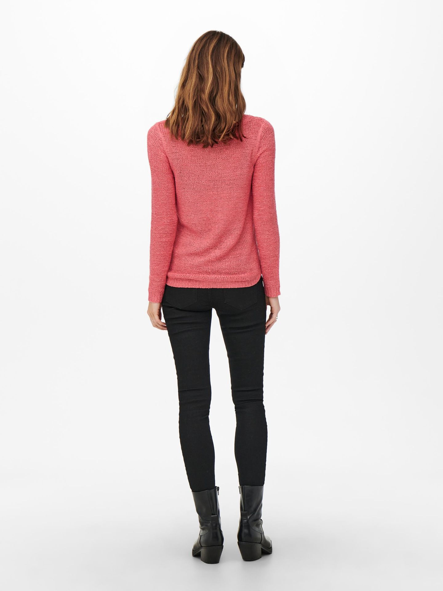 Only ONLGEENA XO L/S PULLOVER KNT NOOS Tea Rose 2900136820054