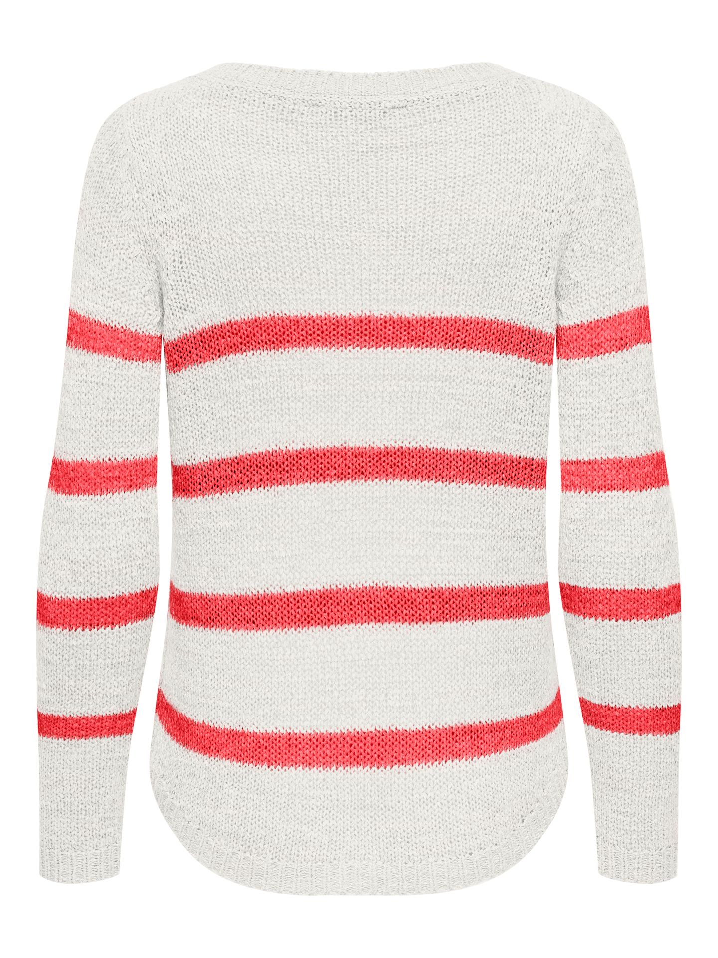 Only ONLGEENA XO L/S PULLOVER KNT NOOS Cloud Dancer/Dubarry 2900152413018