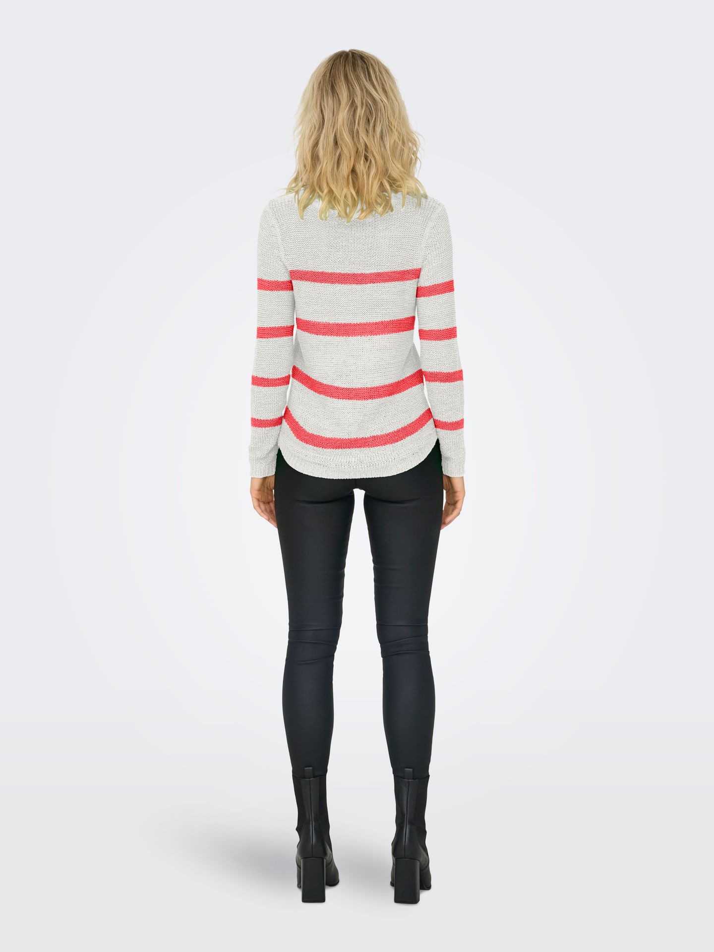 Only ONLGEENA XO L/S PULLOVER KNT NOOS Cloud Dancer/Dubarry 2900152413018