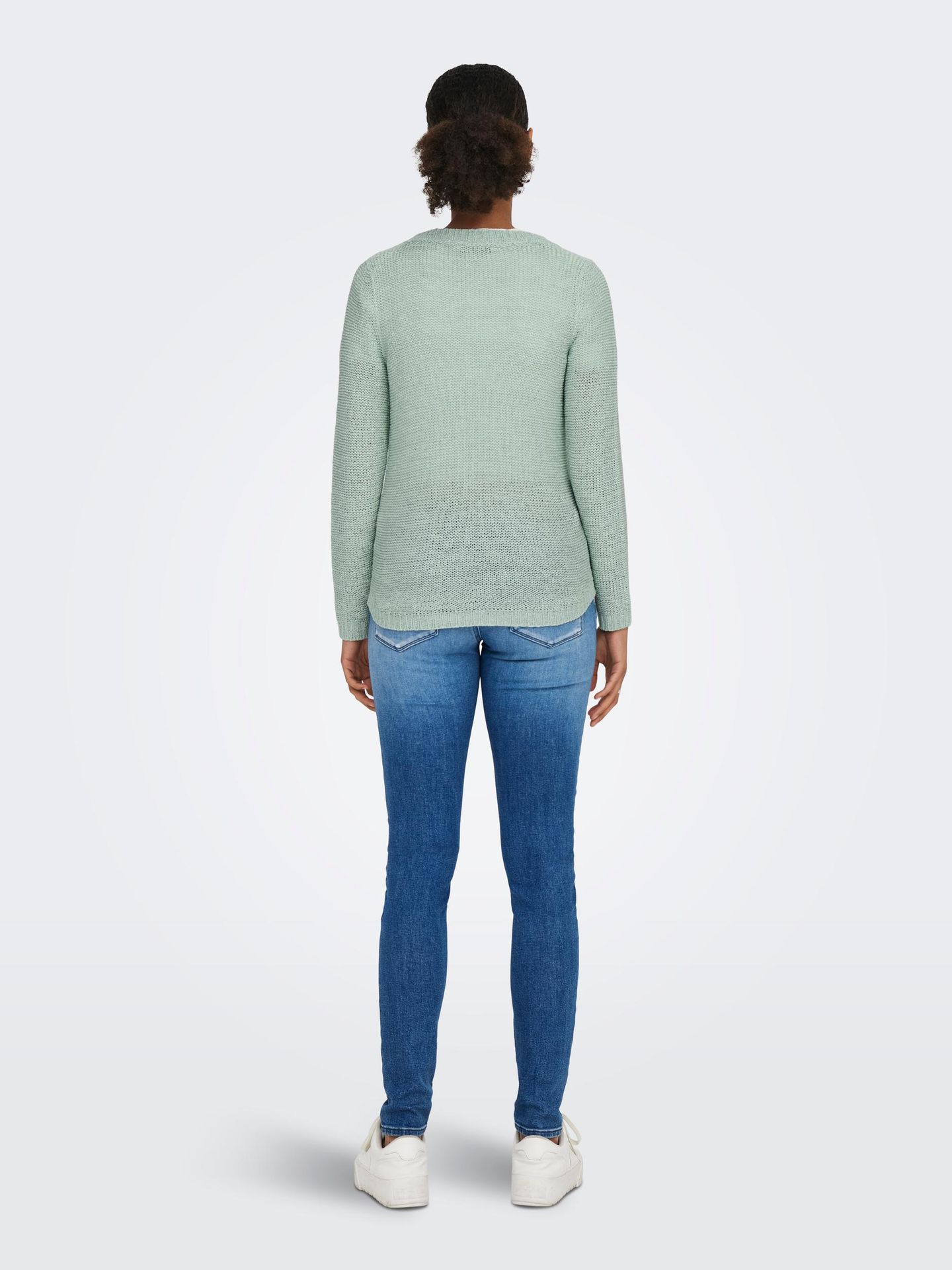 Only ONLGEENA XO L/S PULLOVER KNT NOOS Harbor Gray 2900140053028 Only ONLGEENA XO L/S PULLOVER KNT NOOS Harbor Gray 2900140053028