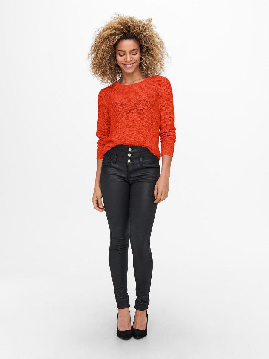 Only ONLGEENA XO L/S PULLOVER KNT NOOS Red Clay 2900137139025 Only ONLGEENA XO L/S PULLOVER KNT NOOS Red Clay 2900137139025