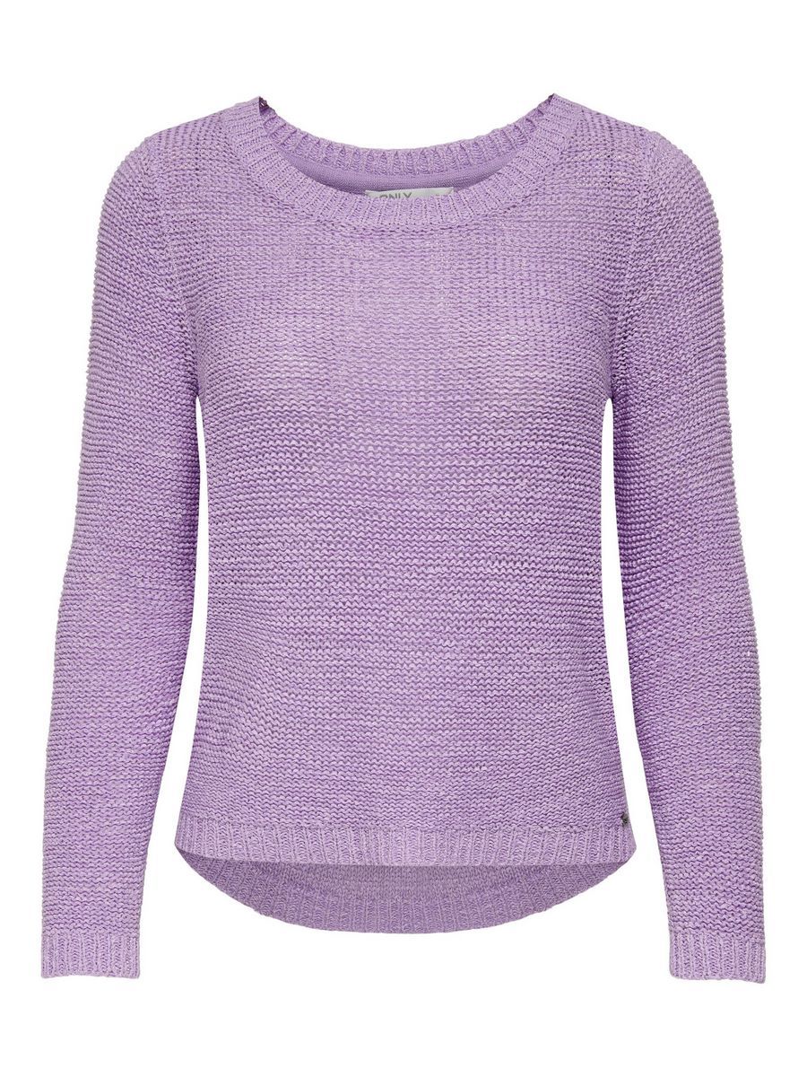 Only ONLGEENA XO L/S PULLOVER KNT NOOS Purple Rose 00102390-EKA26011400001464