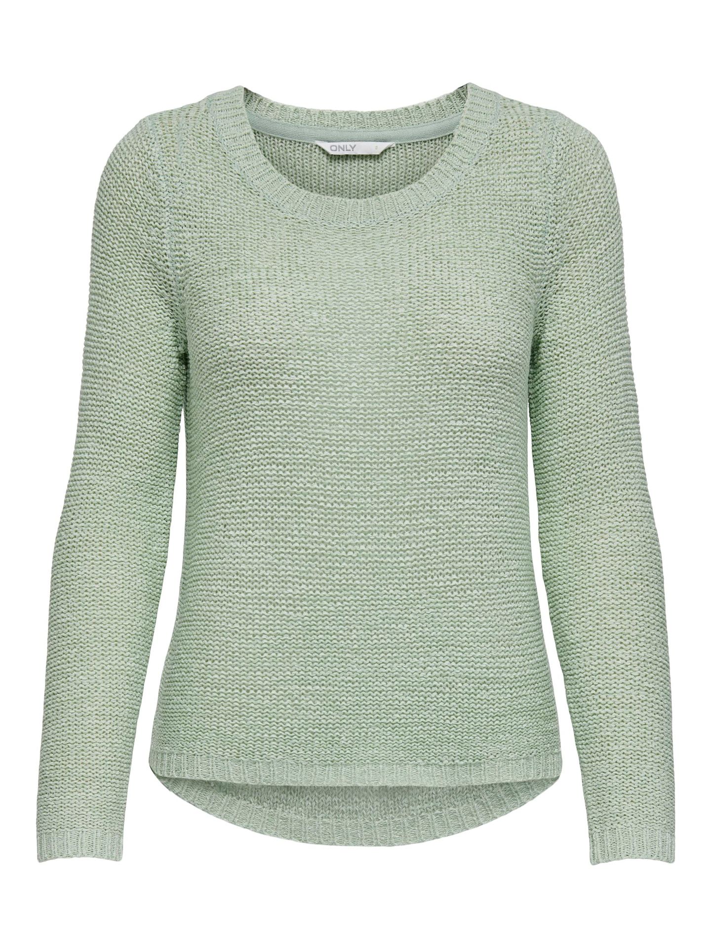 Only ONLGEENA XO L/S PULLOVER KNT NOOS Subtle Green 00102390-EKA26011400002060