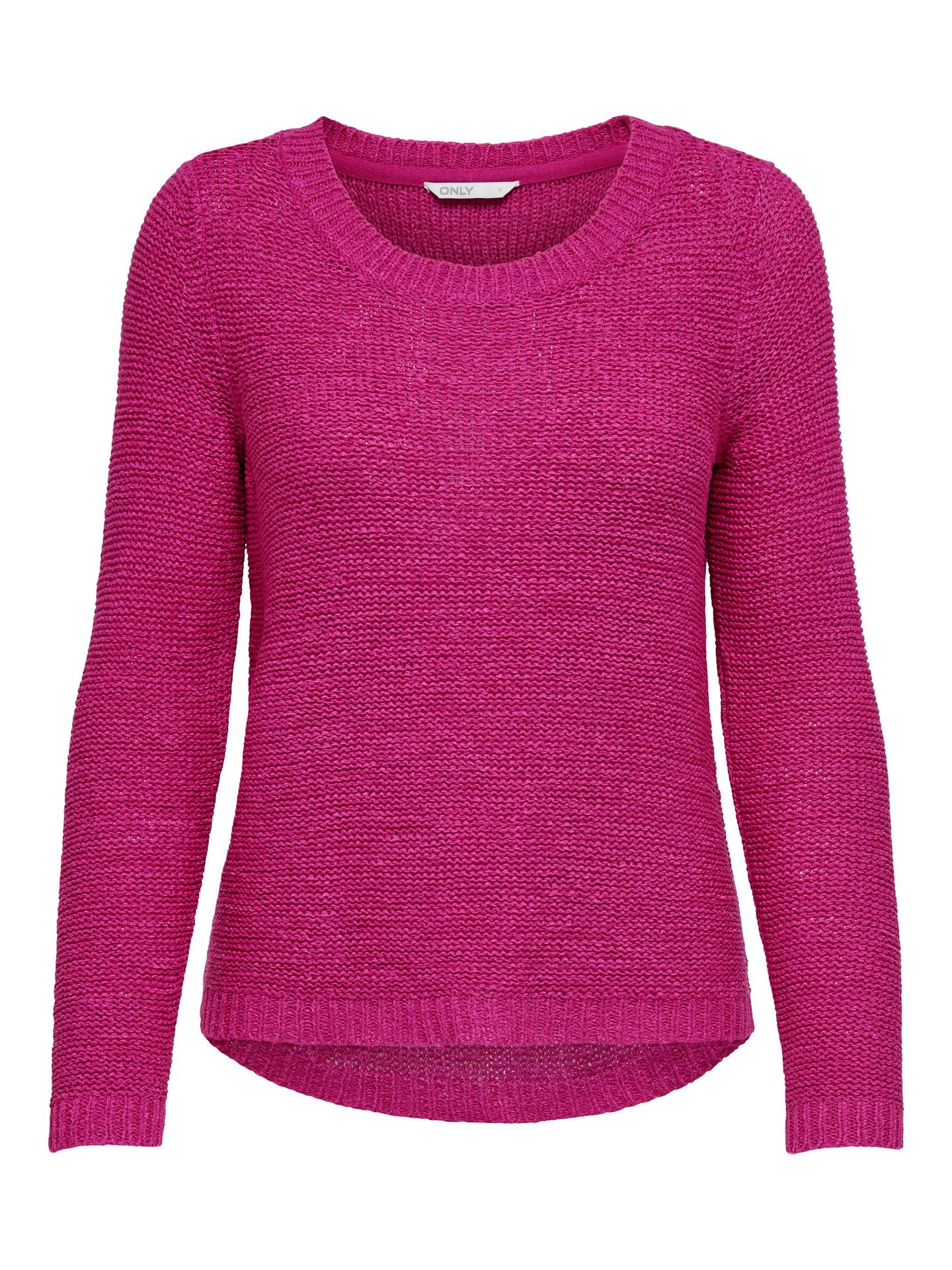 Only ONLGEENA XO L/S PULLOVER KNT NOOS Raspberry Rose 00102390-EKA26011400002063