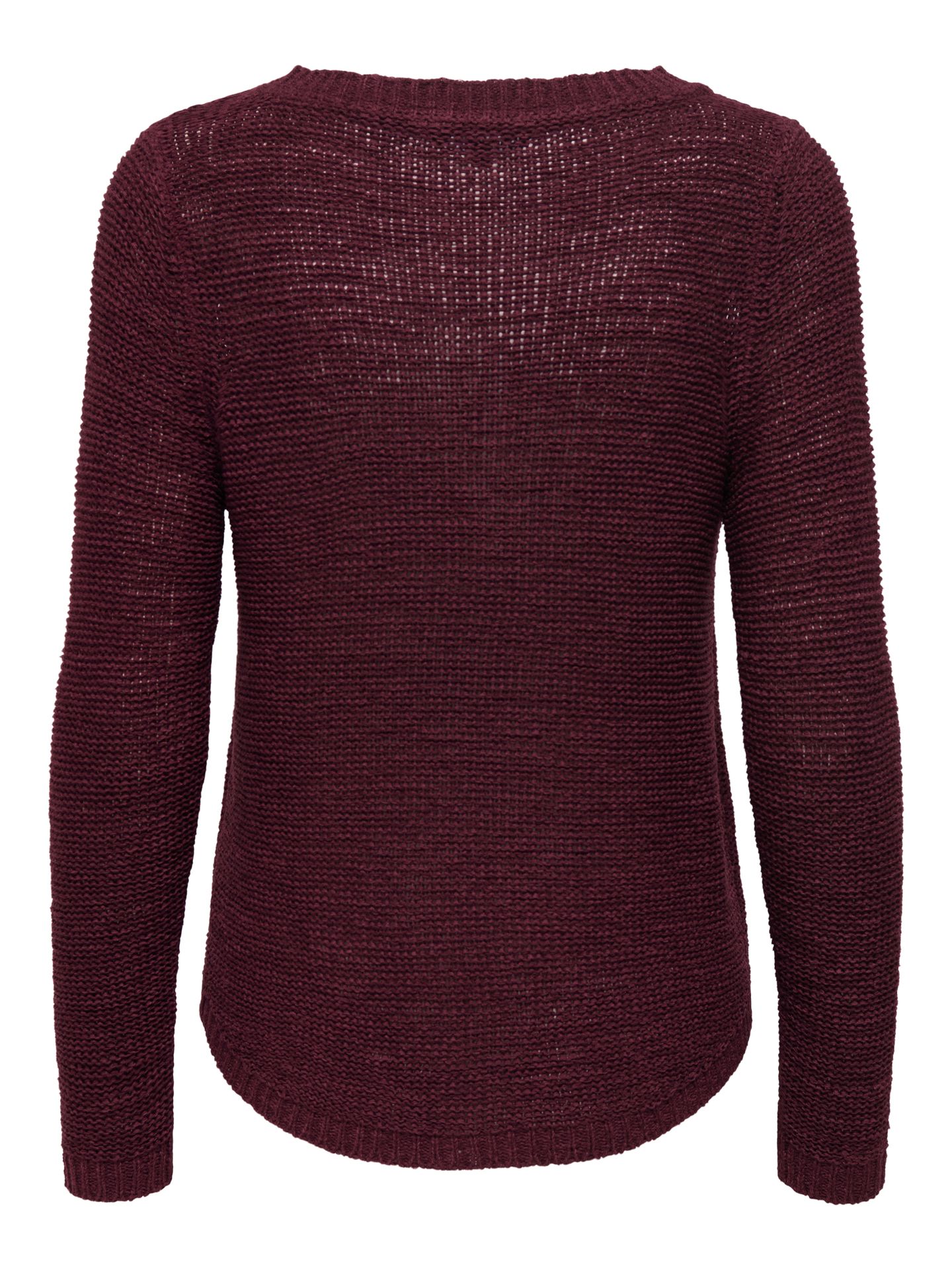 Only ONLGEENA XO L/S PULLOVER KNT NOOS Cabernet 2900157583044