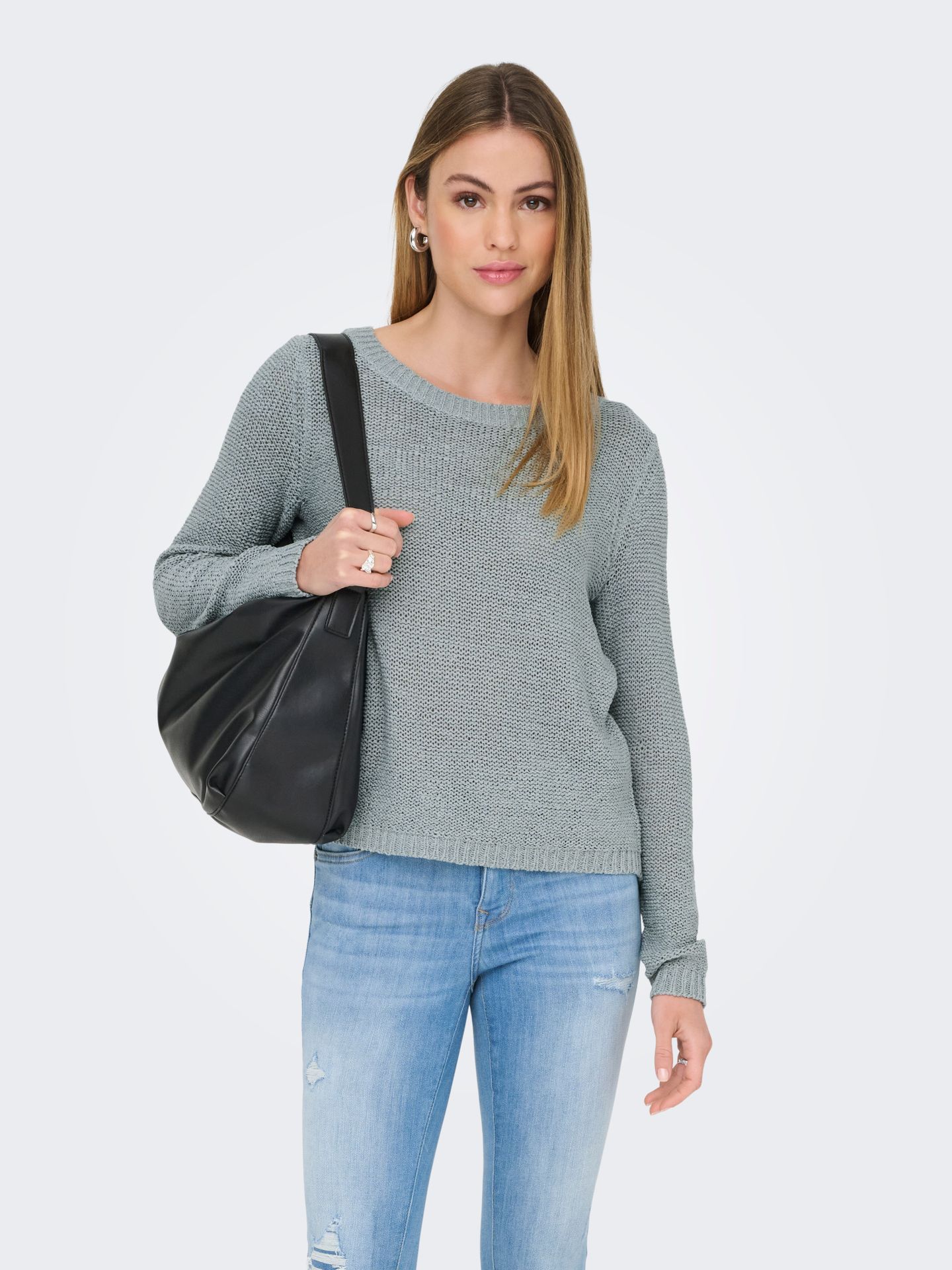 Only ONLGEENA XO L/S PULLOVER KNT NOOS Arona 2900157582016