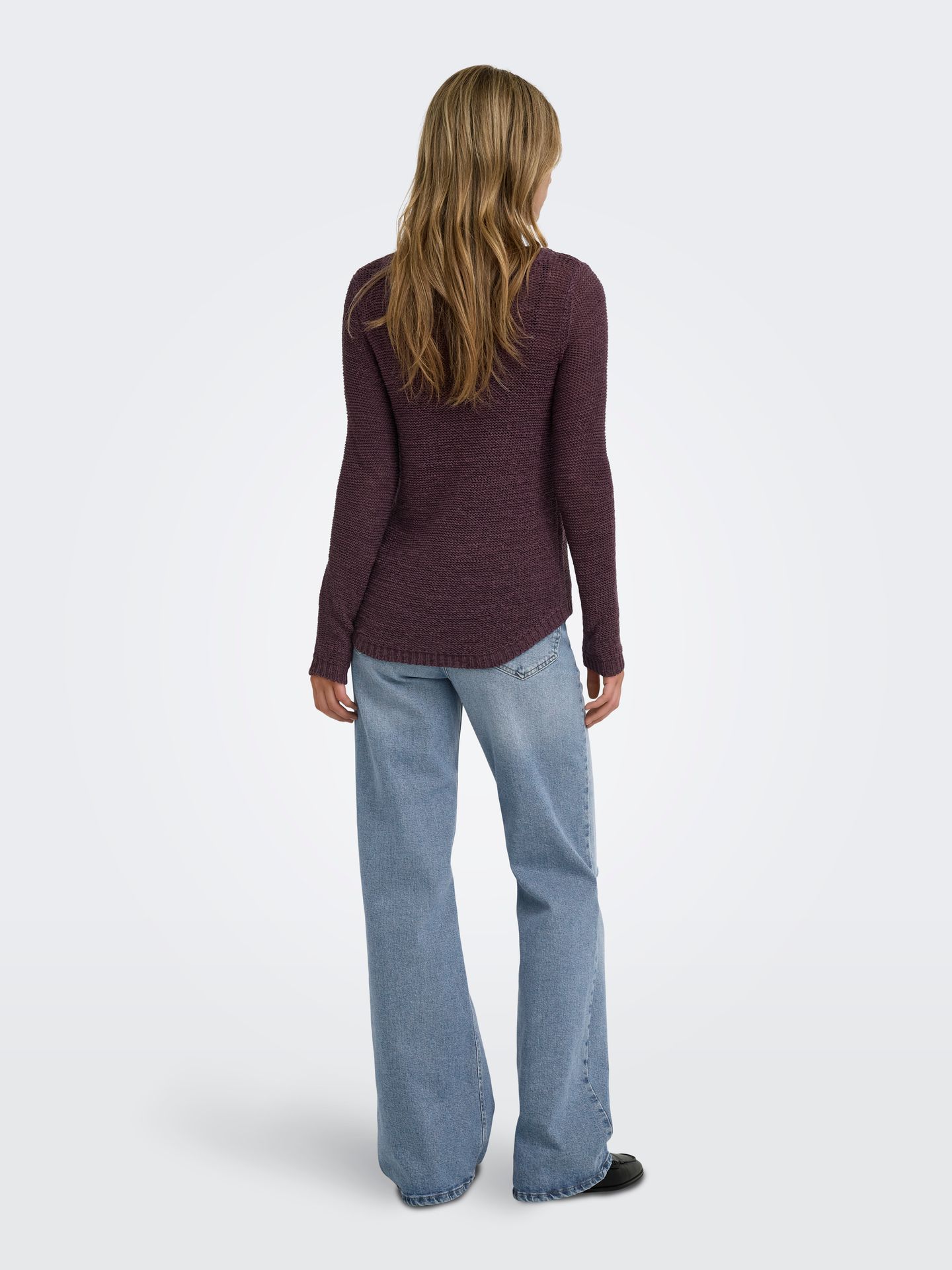 Only ONLGEENA XO L/S PULLOVER KNT NOOS Fudge 2900167919024