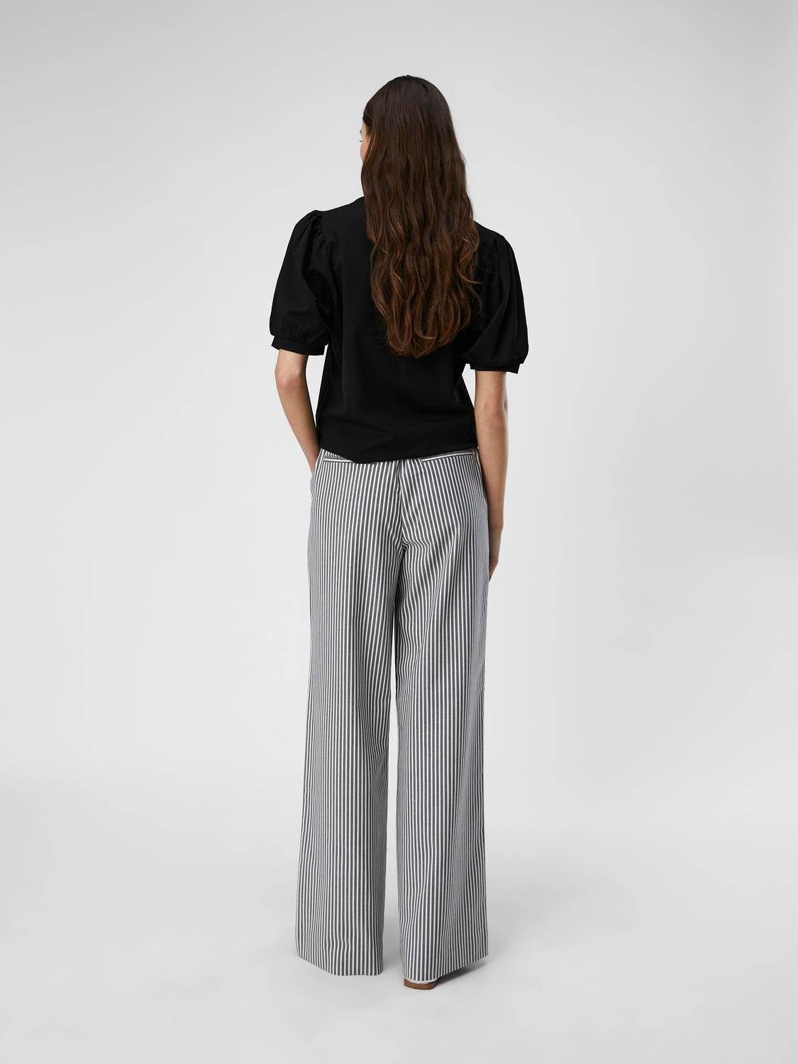 Object OBJCAROLINE S/S TOP NOOS Black 2900145965029