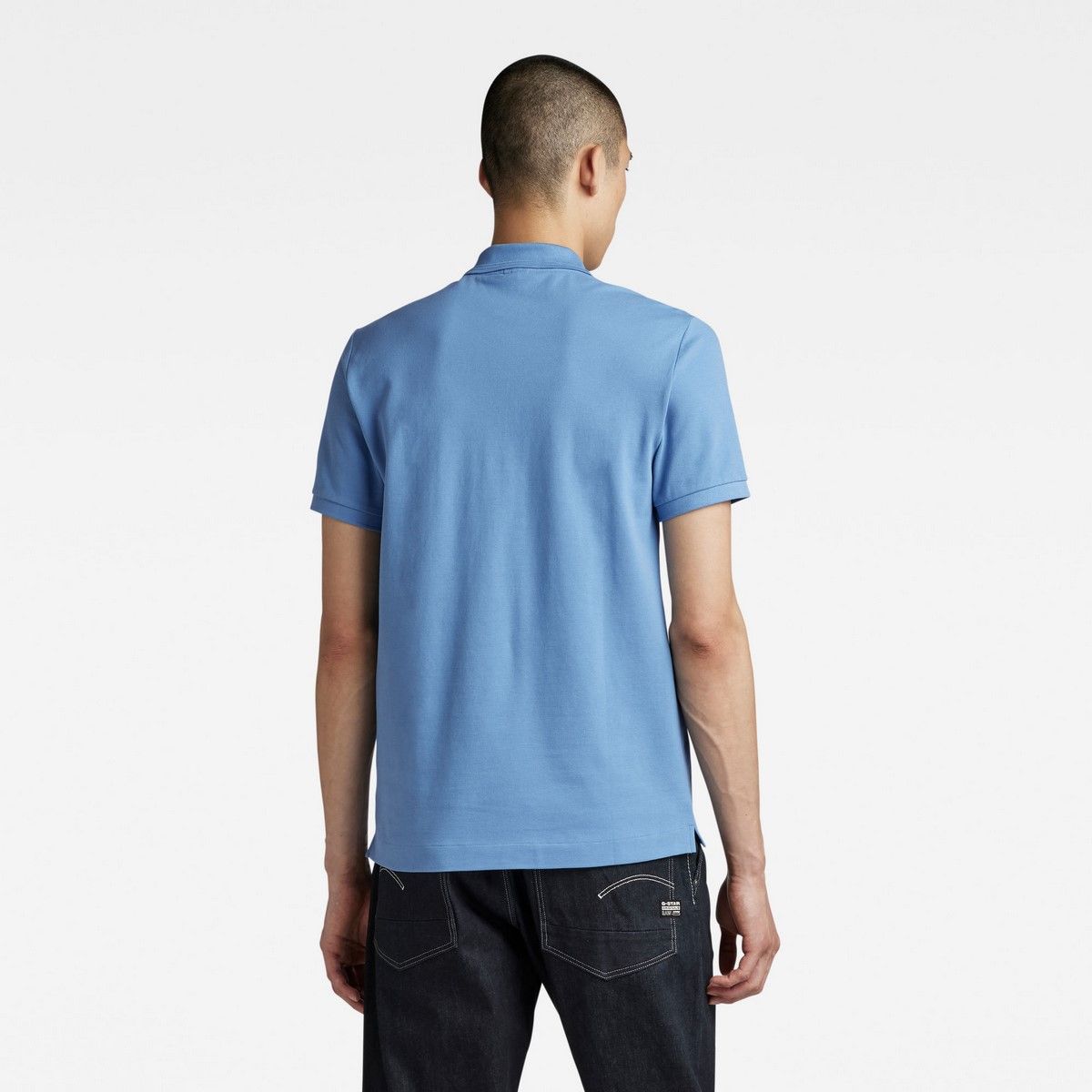 G-star Raw Dunda slim polo s\s 8803 deep wave 2900135852087 G-star Raw Dunda slim polo s\s 8803 deep wave 2900135852087