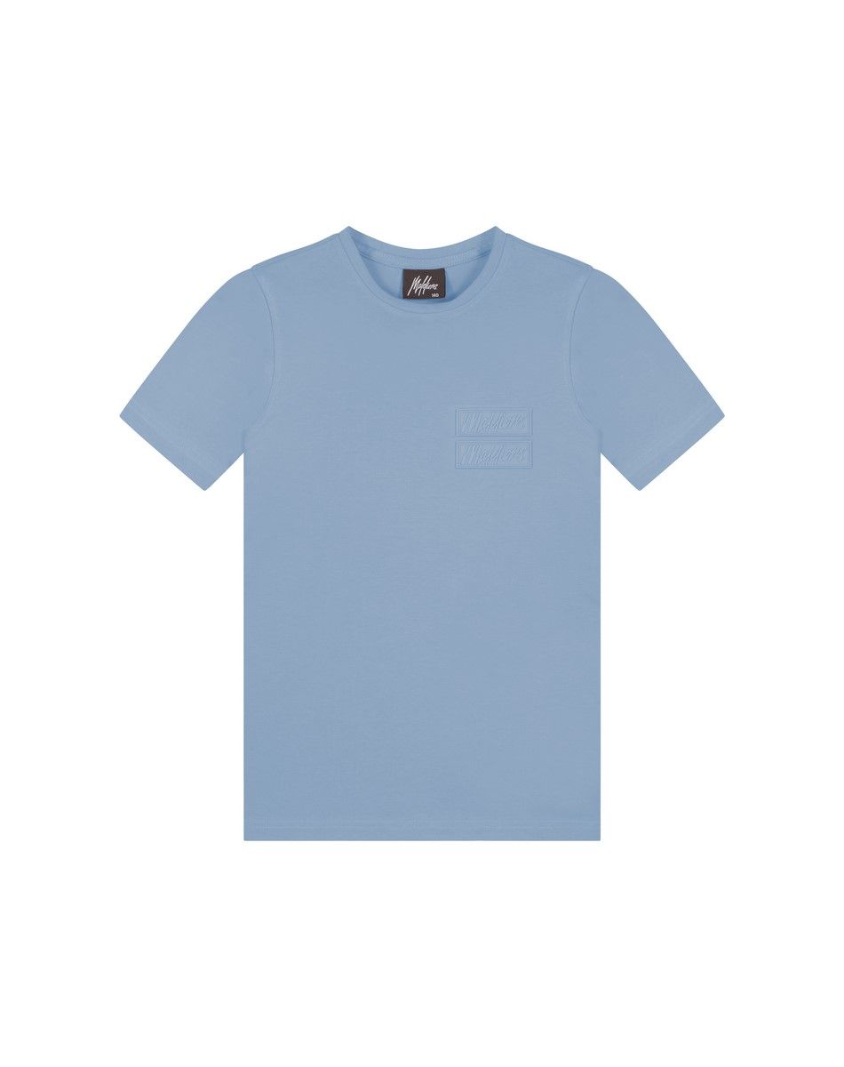 Malelions J1-ss23-23 T-shirt Vista Blue 00102464-334