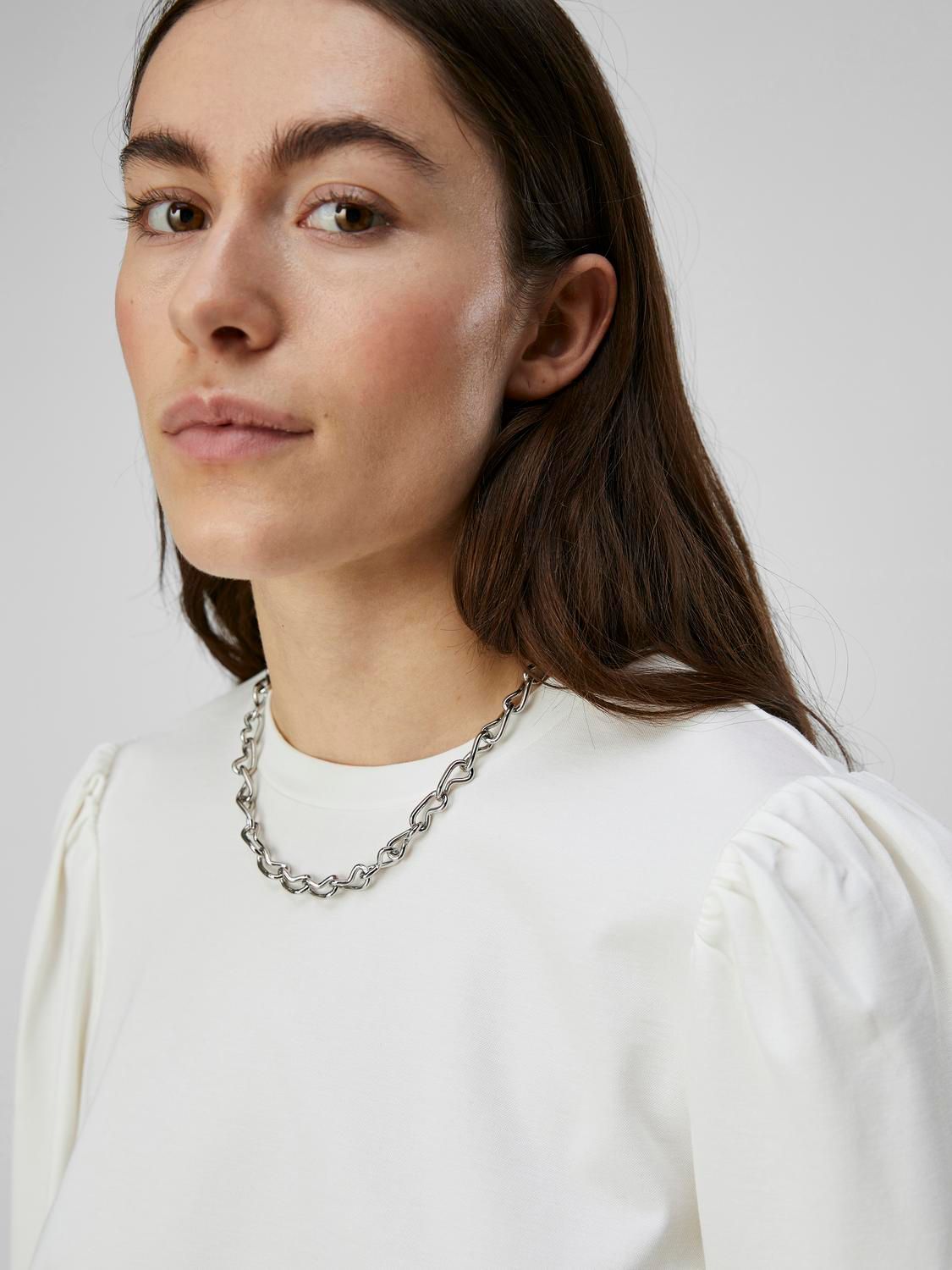 Object OBJCAROLINE L/S TOP NOOS Cloud Dancer 2900149197037