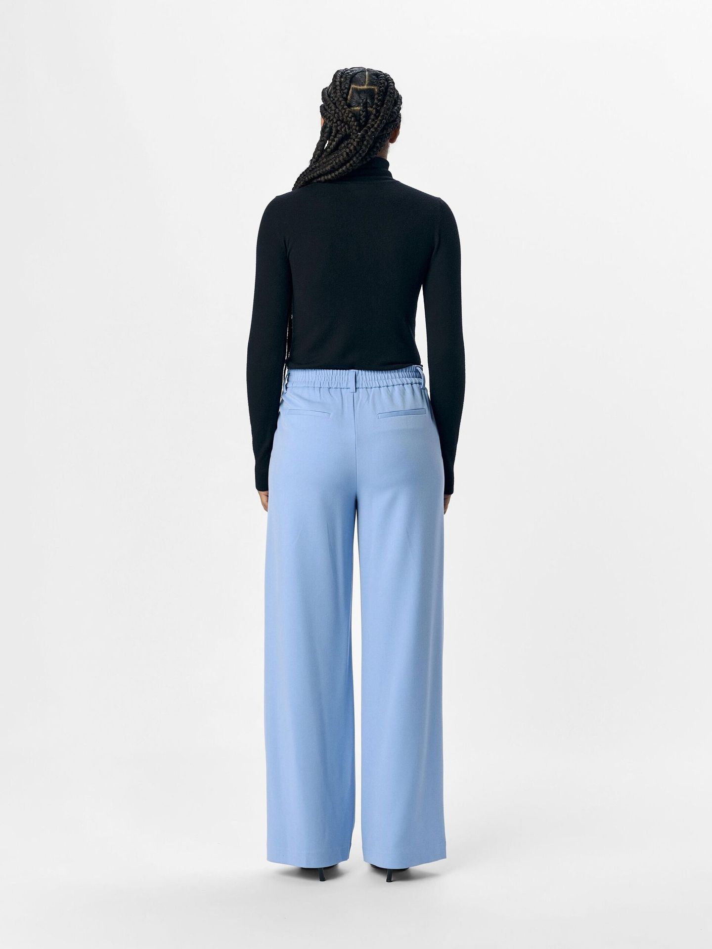 Object OBJLISA WIDE PANT NOOS Cornflower Blue 2900153379061